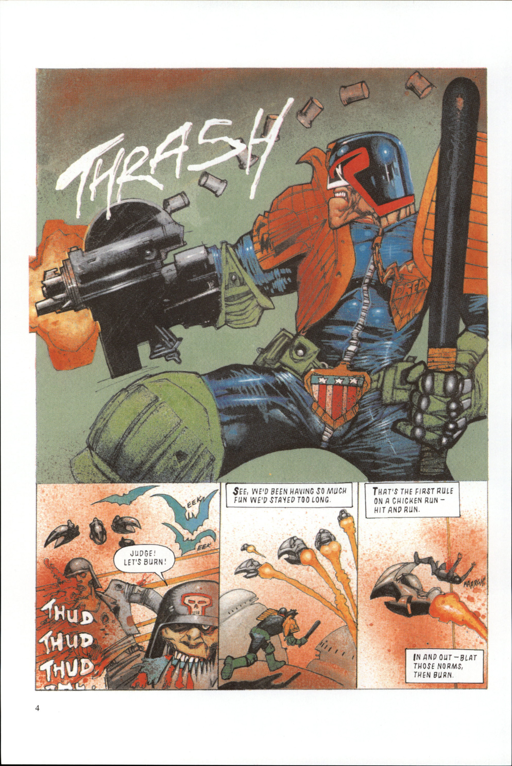 Read online Dredd Rules! comic -  Issue #15 - 6