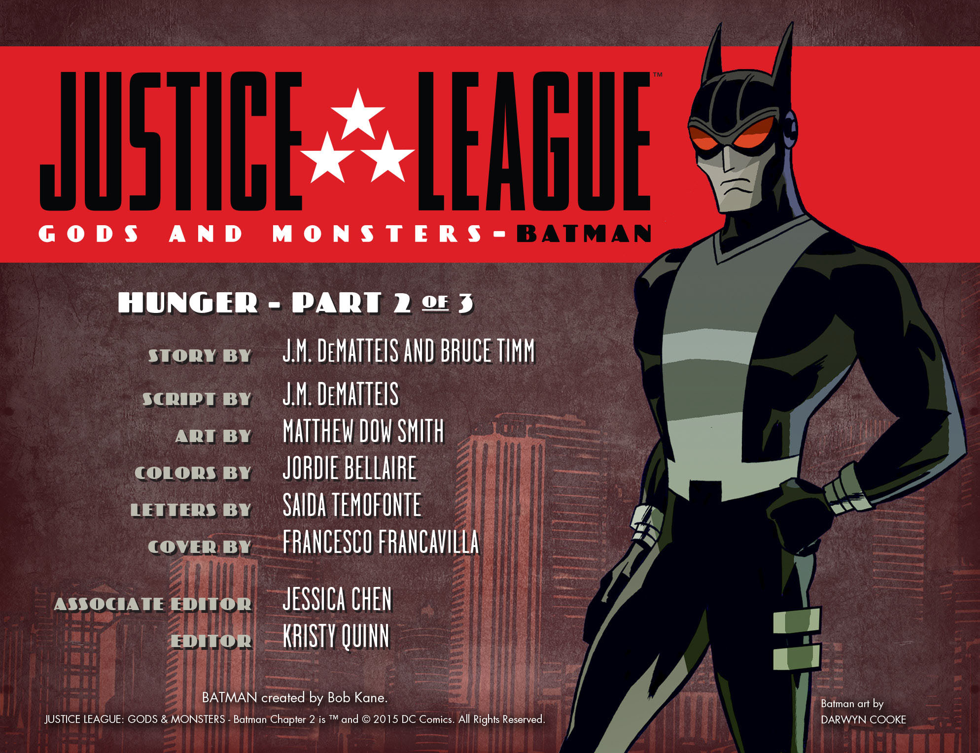 Read online Justice League: Gods & Monsters - Batman [I] comic -  Issue #2 - 2