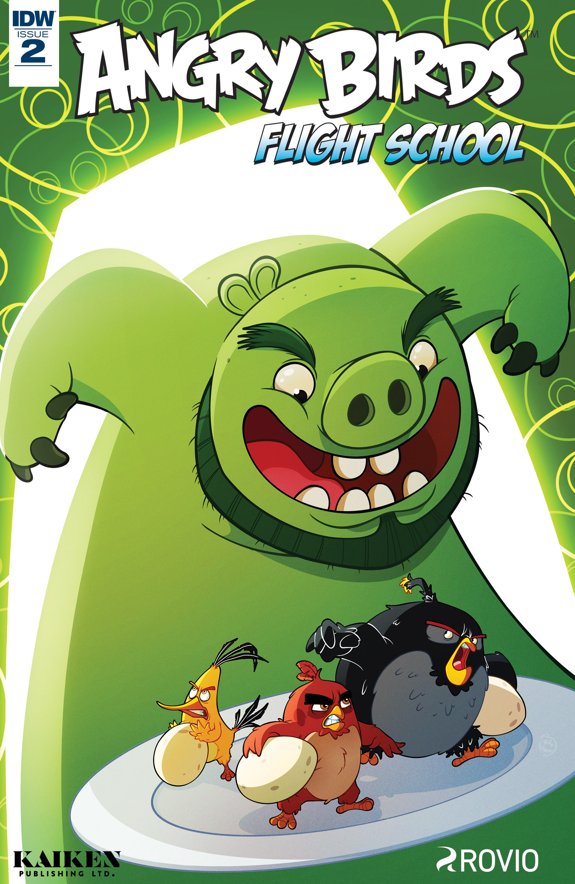 Read online Angry Birds: Flight School comic -  Issue #2 - 1