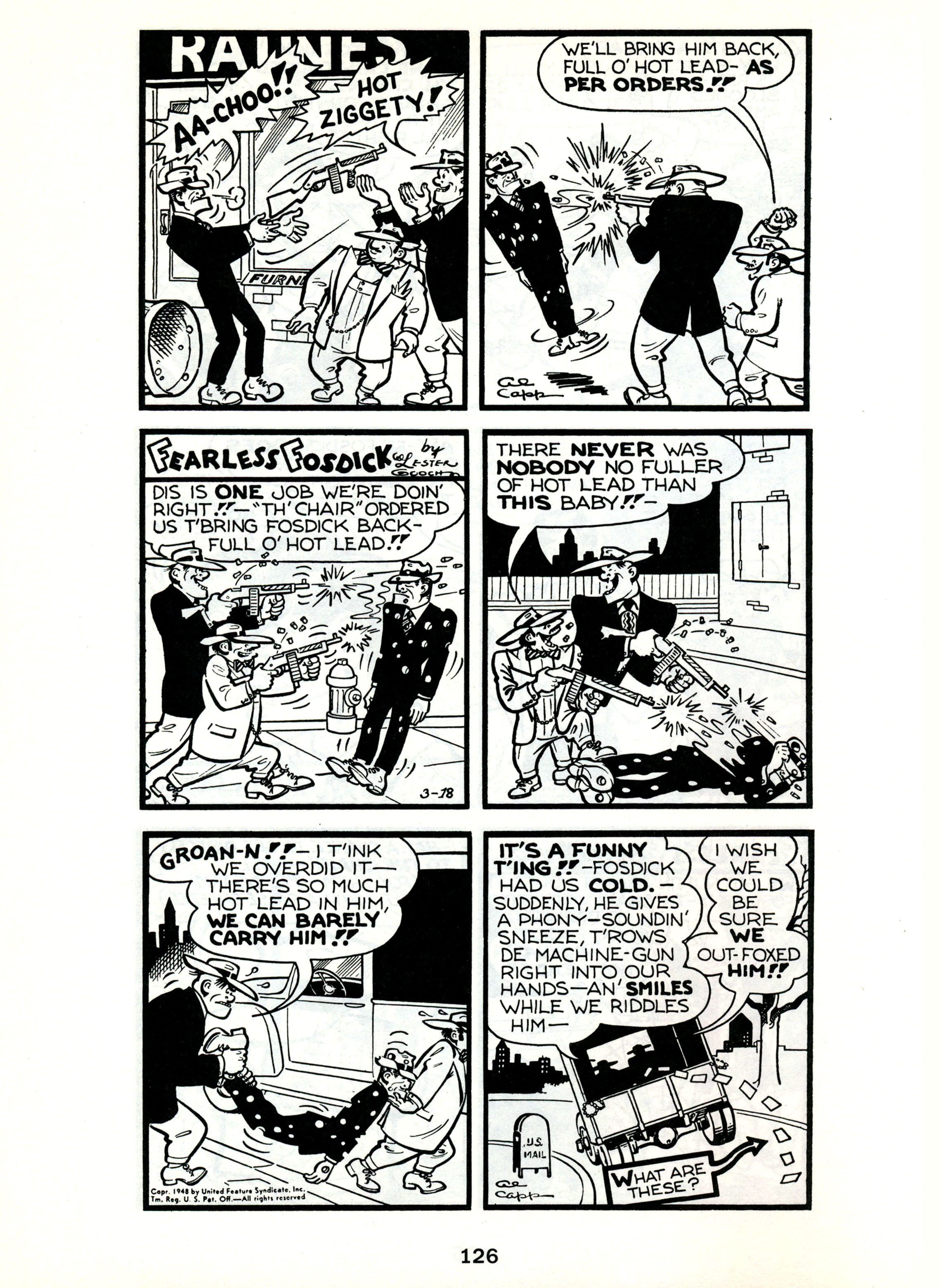 Read online Fearless Fosdick comic -  Issue # TPB - 127