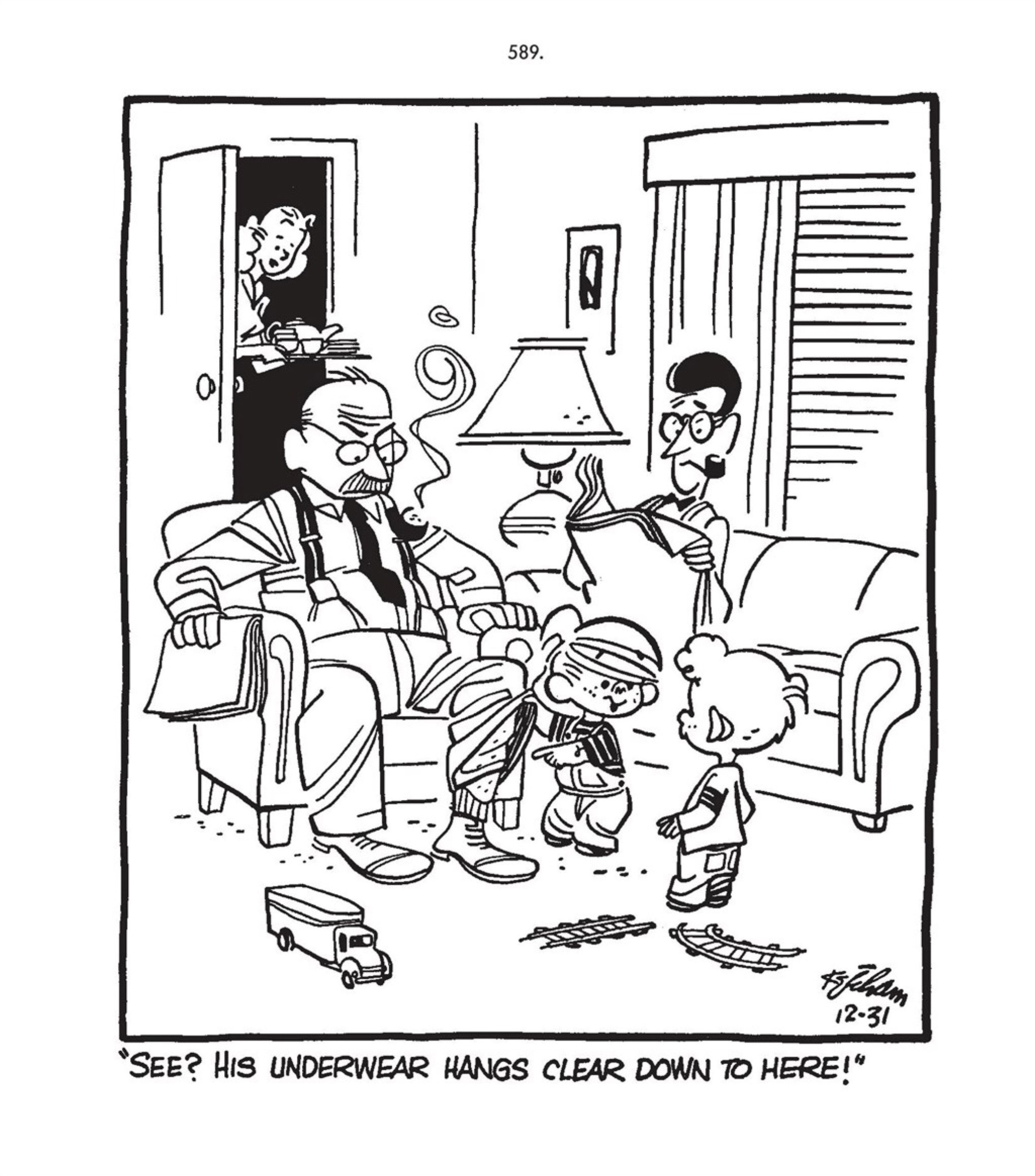 Read online Hank Ketcham's Complete Dennis the Menace comic -  Issue # TPB 1 (Part 6) - 117