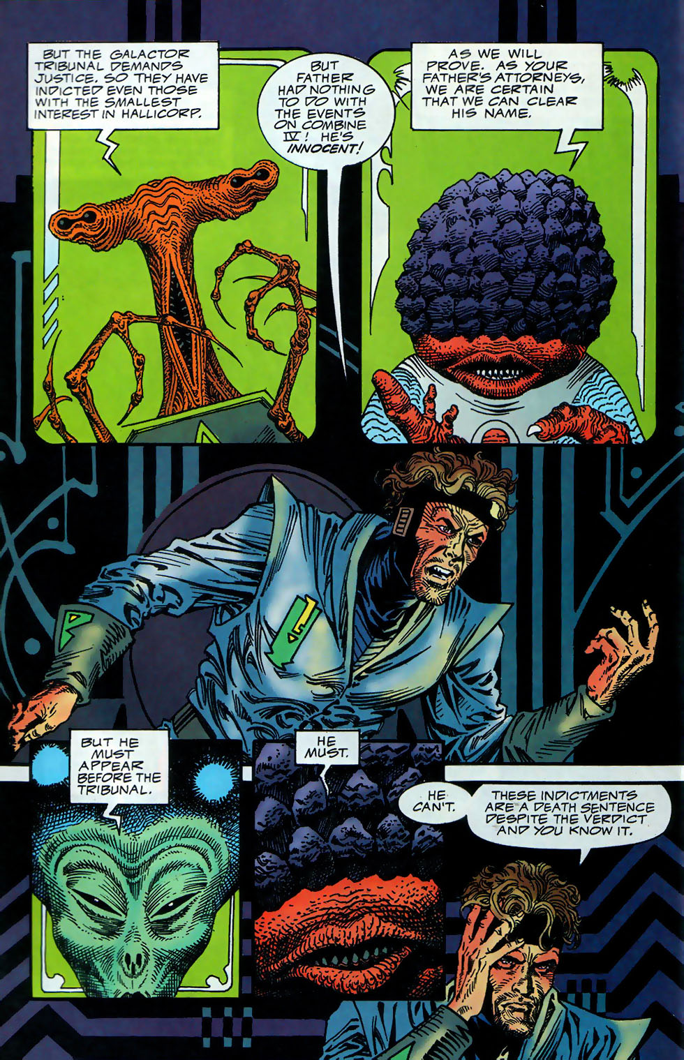 Read online Alien Legion: Binary Deep comic -  Issue # Full - 12
