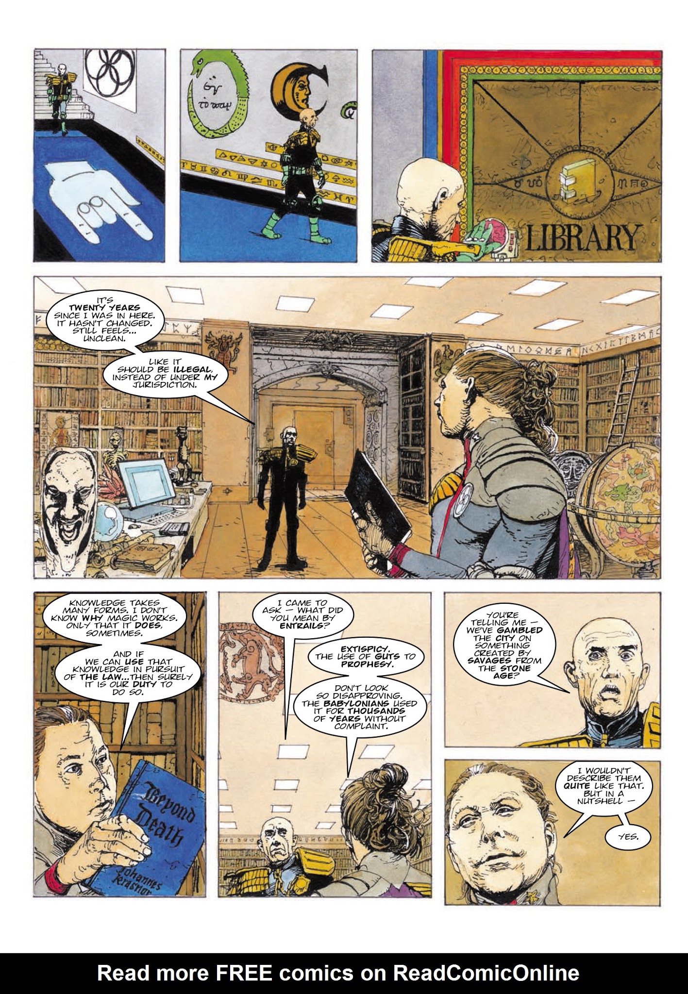 Read online Judge Anderson: The Psi Files comic -  Issue # TPB 4 - 145