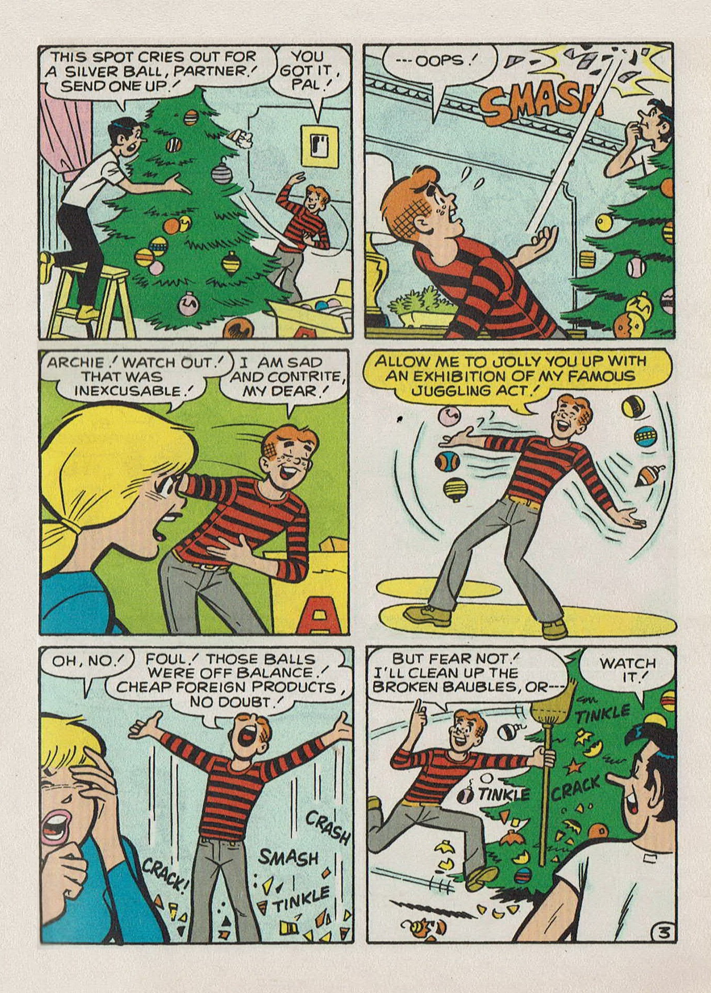 Read online Archie's Holiday Fun Digest comic -  Issue #12 - 39