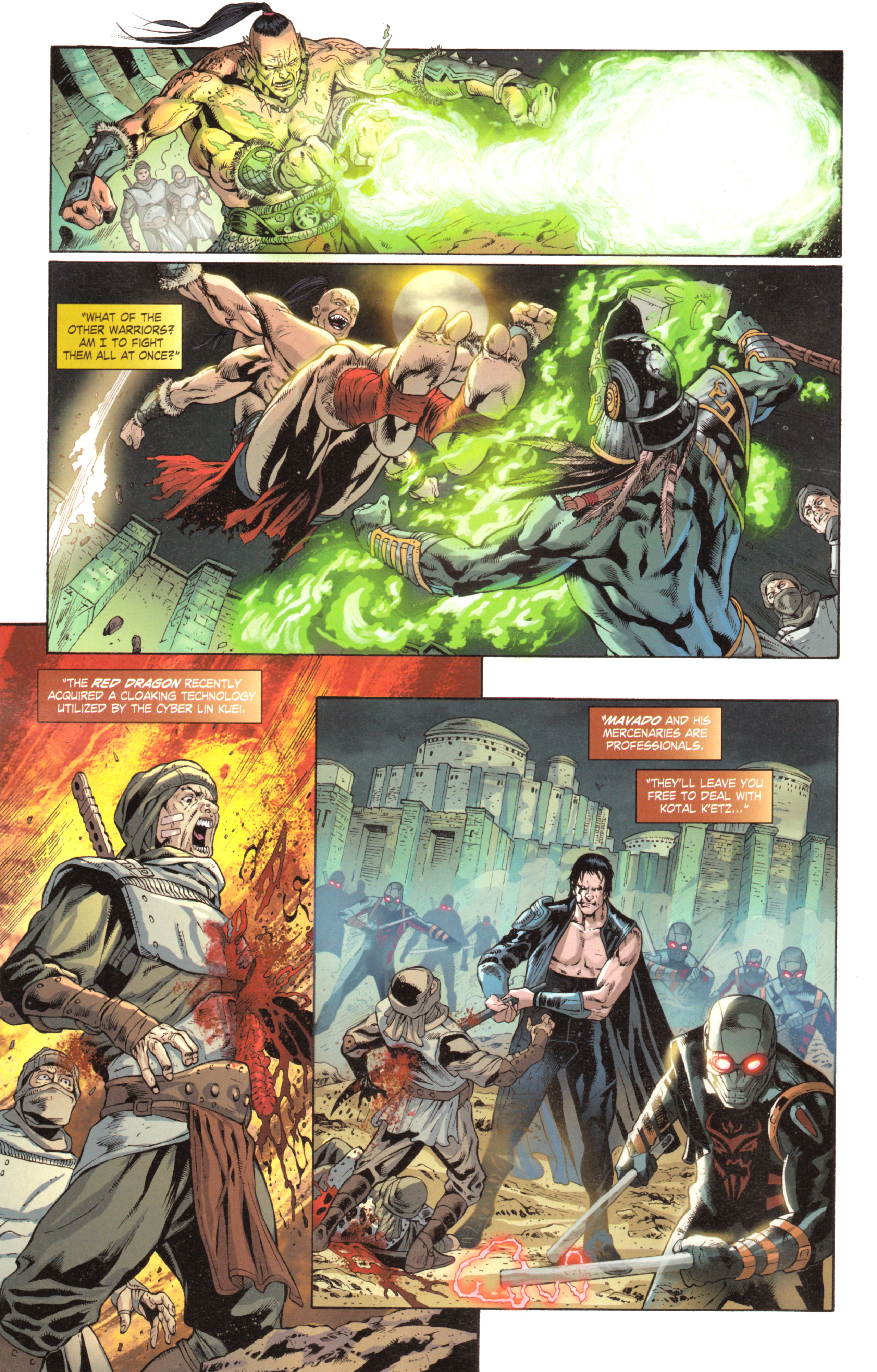 Read online Mortal Kombat X [II] comic -  Issue #3 - 14