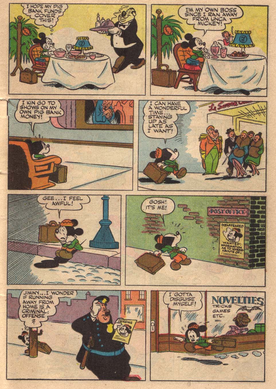 Read online Walt Disney's Comics and Stories comic -  Issue #128 - 31