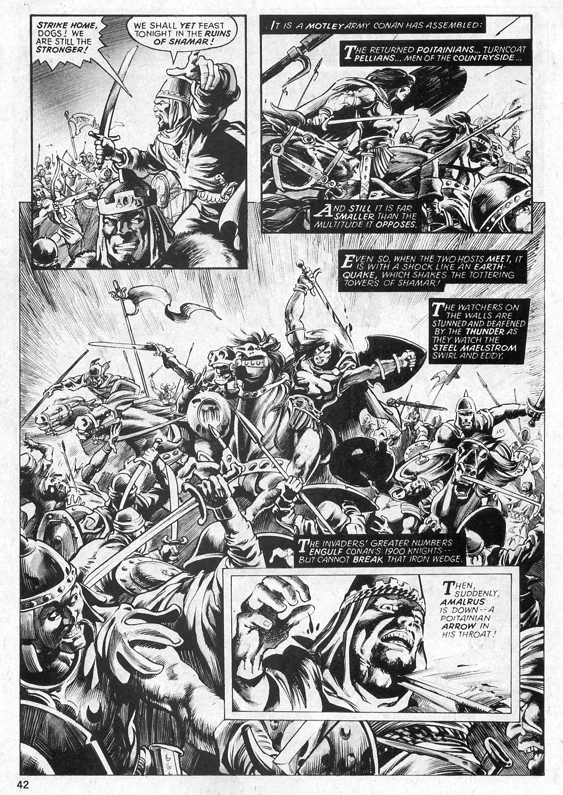 Read online The Savage Sword Of Conan comic -  Issue #30 - 41