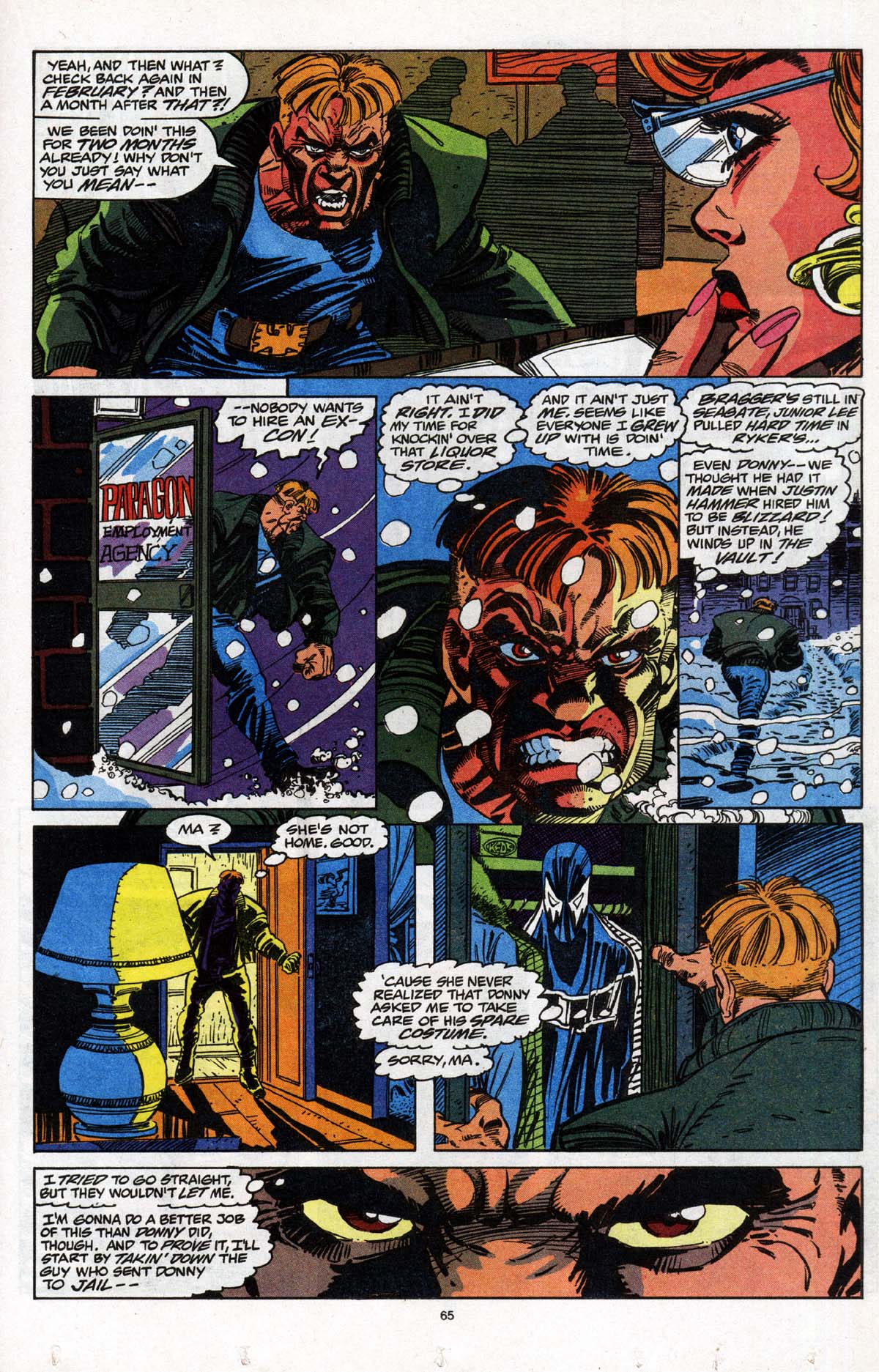 Read online Marvel Holiday Special (1991) comic -  Issue #1992 - 66