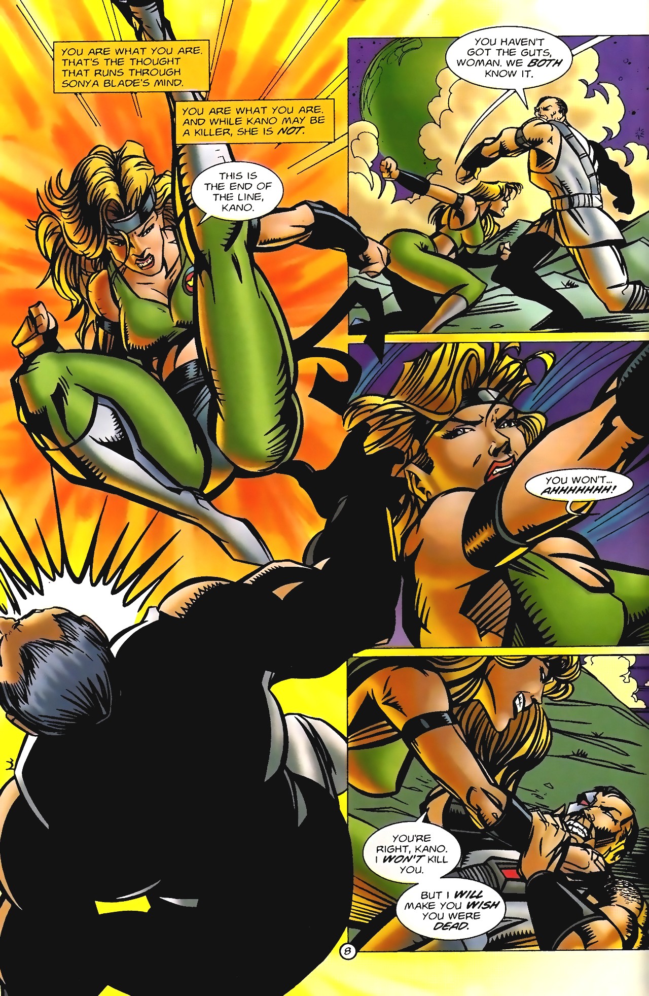 Read online Mortal Kombat (1994) comic -  Issue #6 - 9