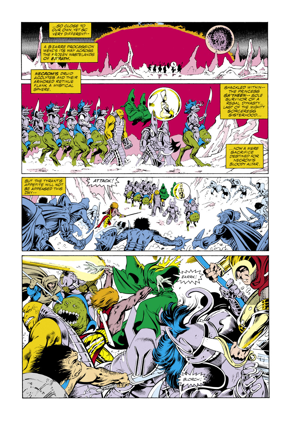 Read online Excalibur (1988) comic -  Issue #43 - 22