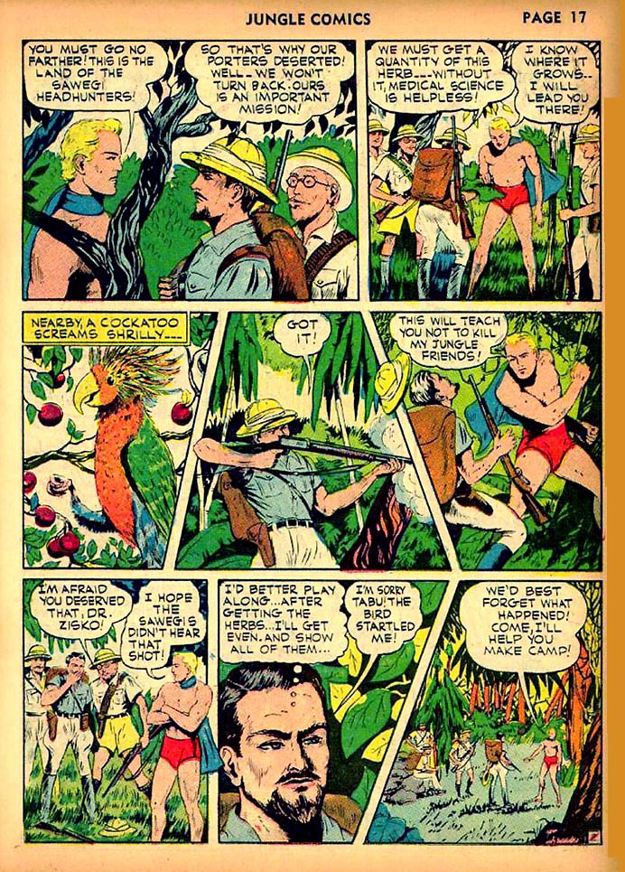 Read online Jungle Comics comic -  Issue #23 - 21