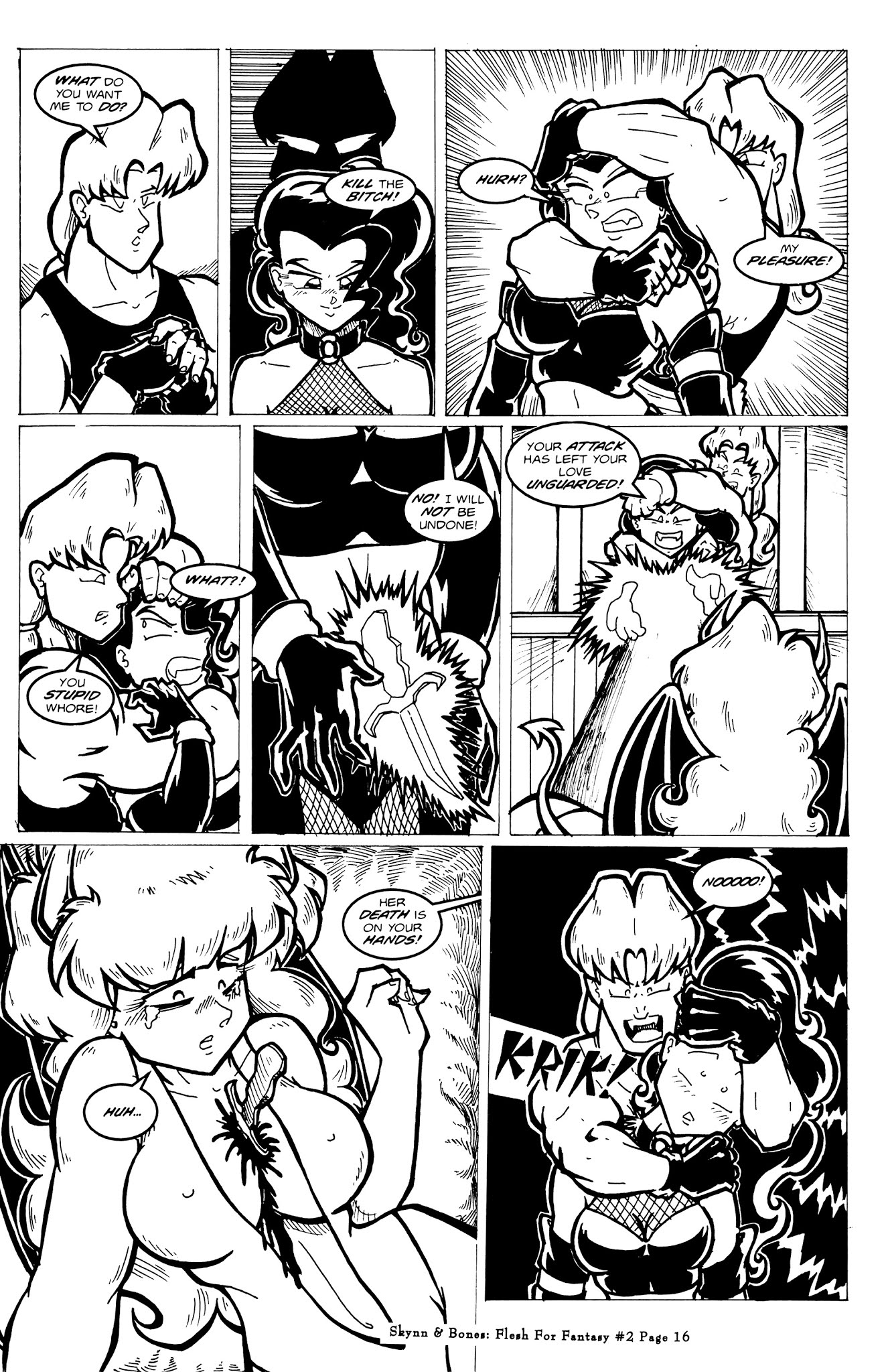 Read online Skynn & Bones: Flesh for Fantasy comic -  Issue #2 - 18