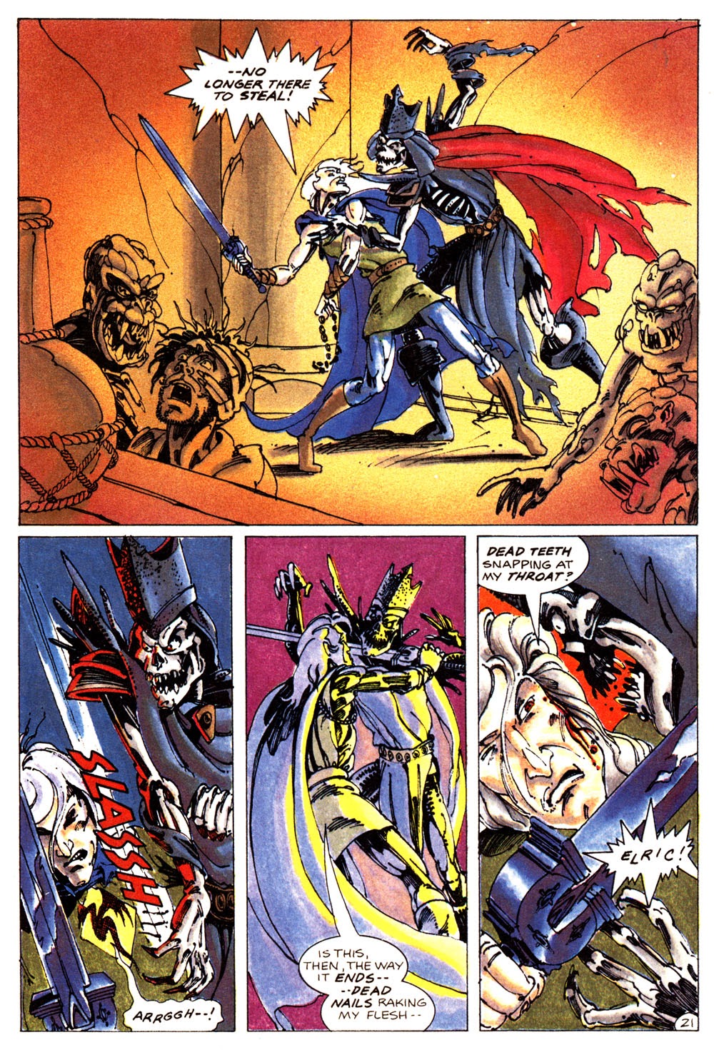 Read online Elric: The Bane of the Black Sword comic -  Issue #4 - 24