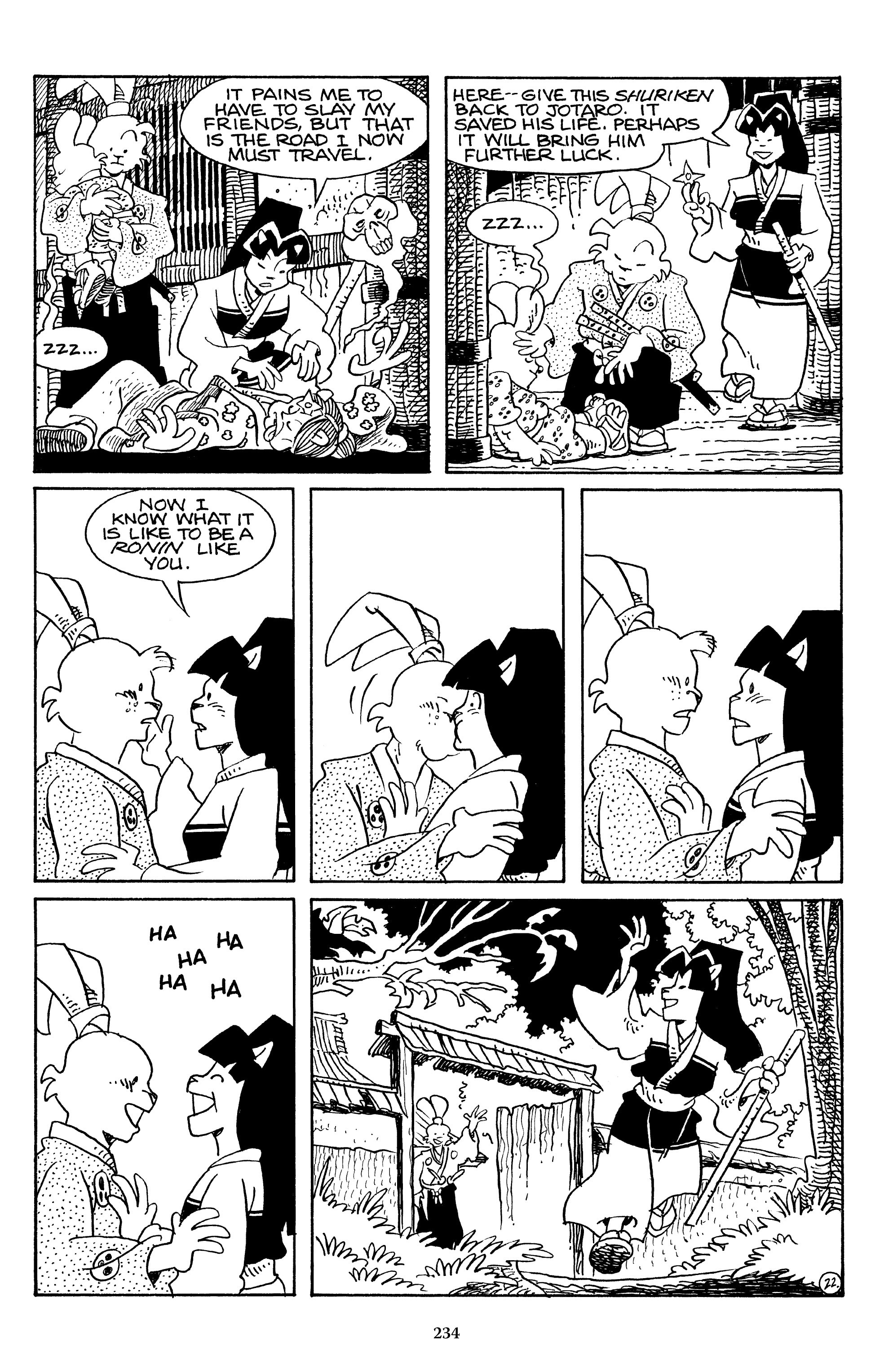 Read online The Usagi Yojimbo Saga comic -  Issue # TPB 4 - 231