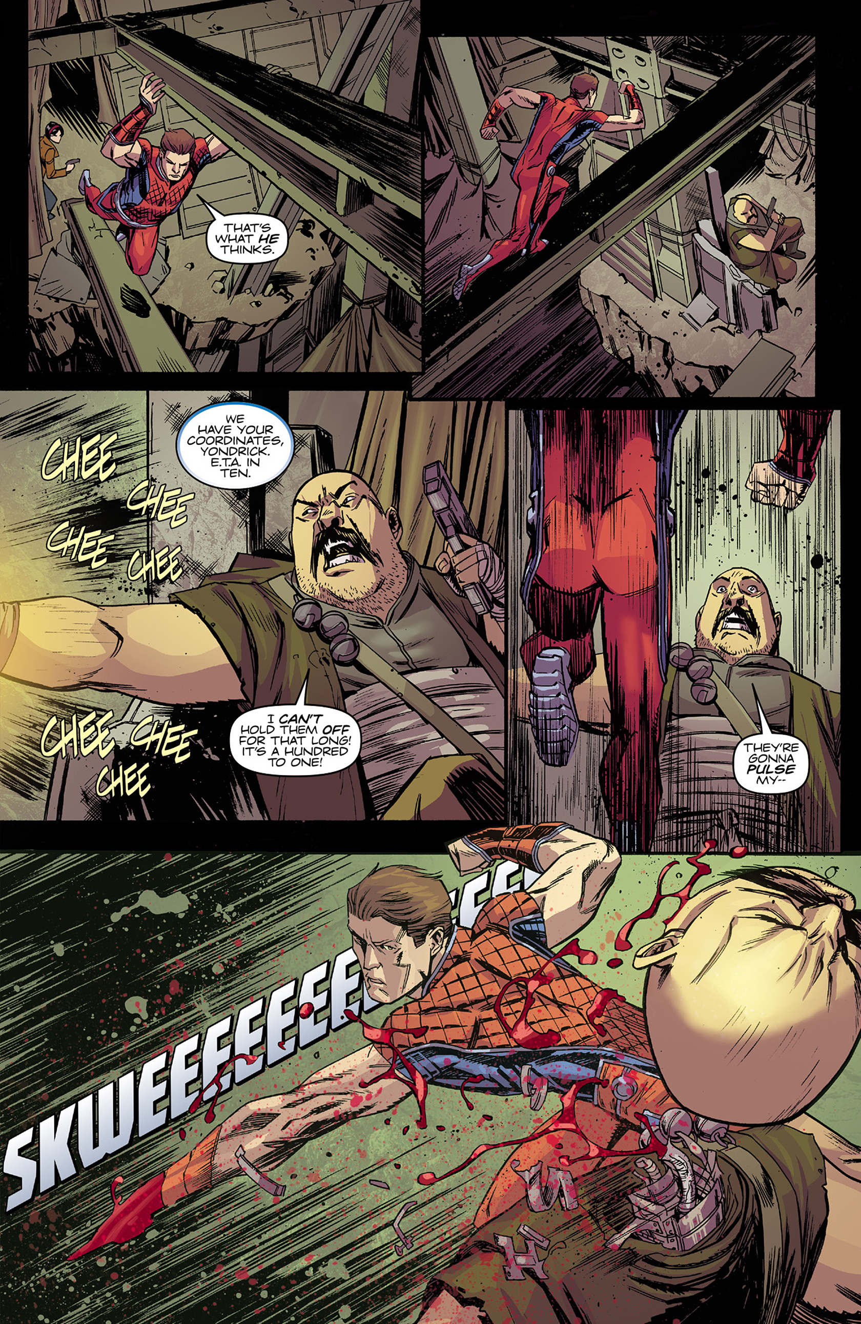 Read online Magnus Robot Fighter (2014) comic -  Issue #5 - 12
