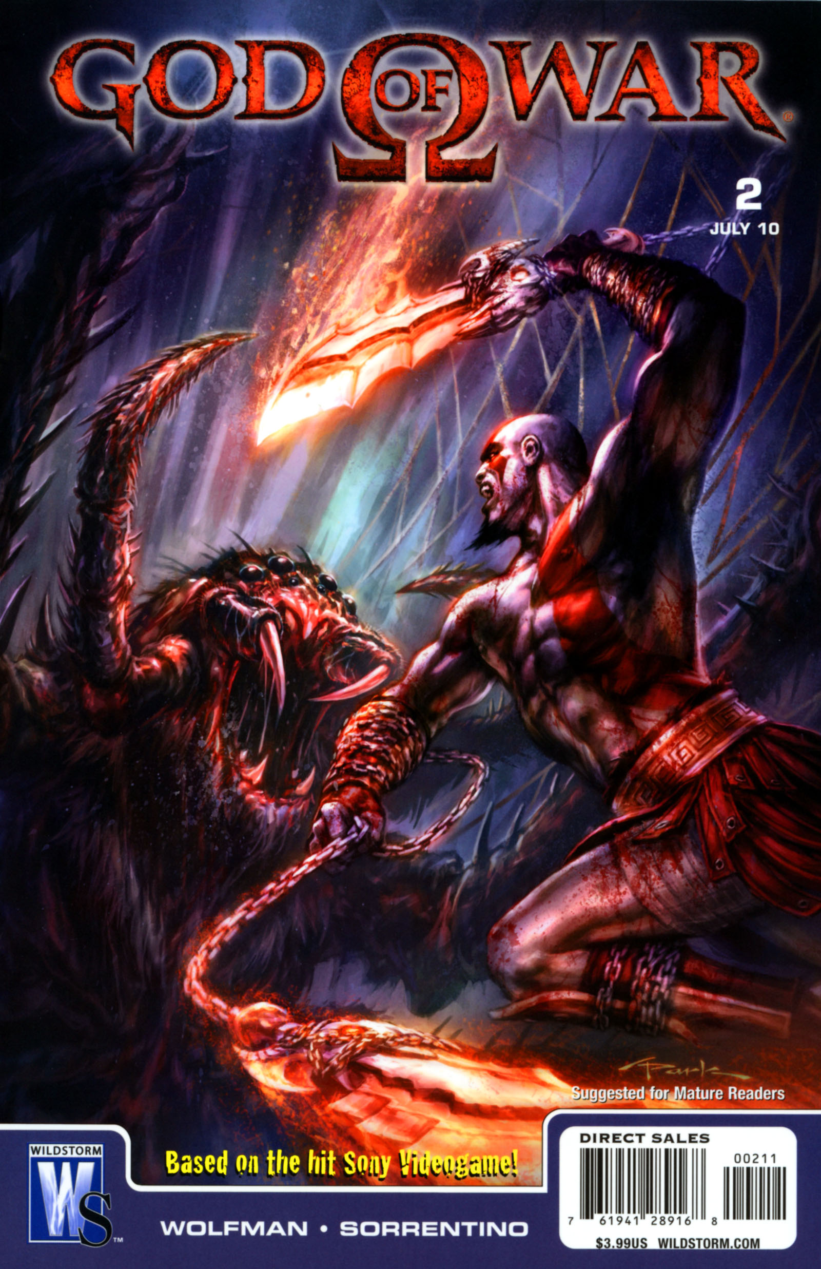Read online God of War comic -  Issue #2 - 1