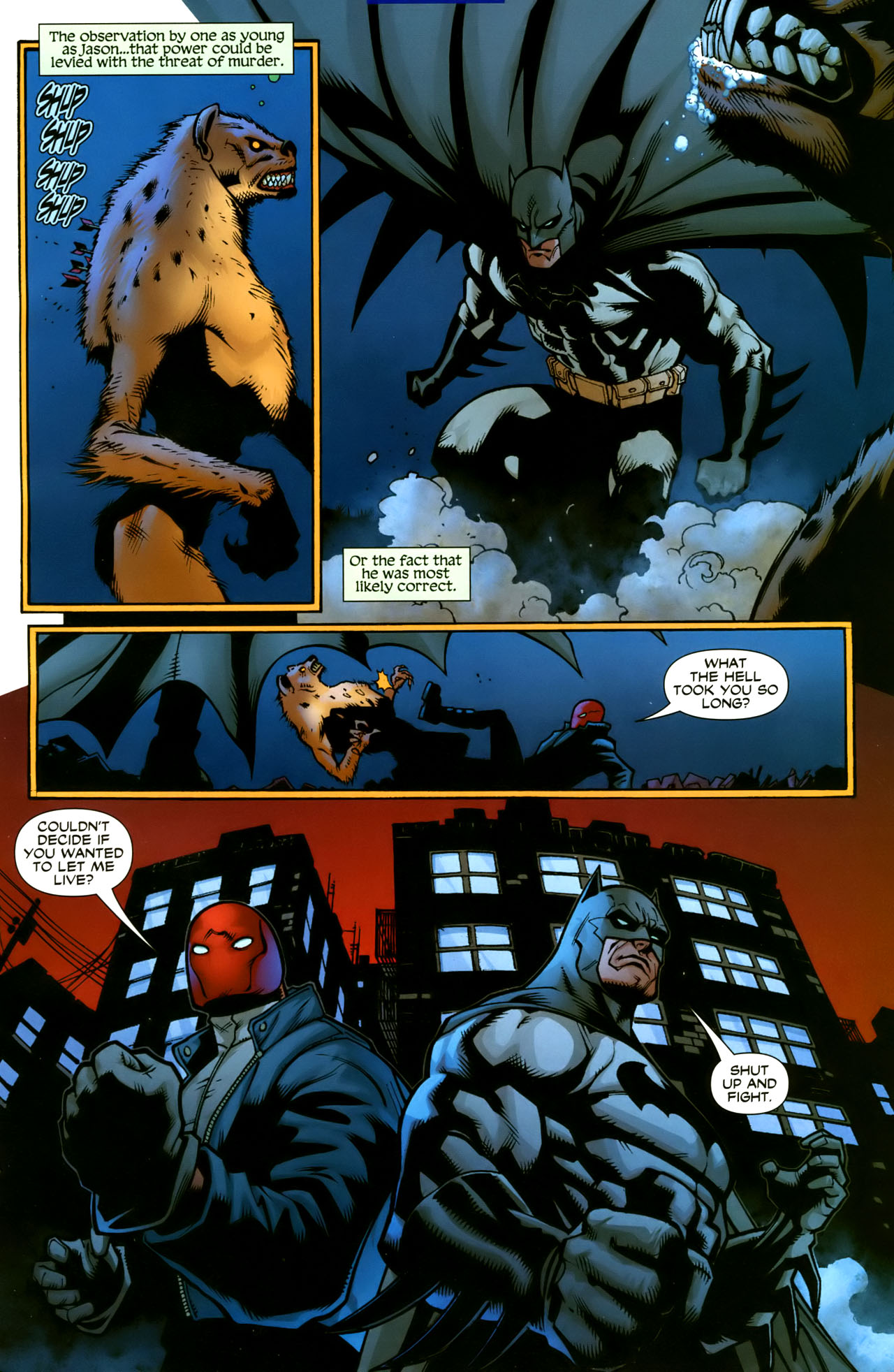 Read online Batman: Under The Hood comic -  Issue #10 - 13