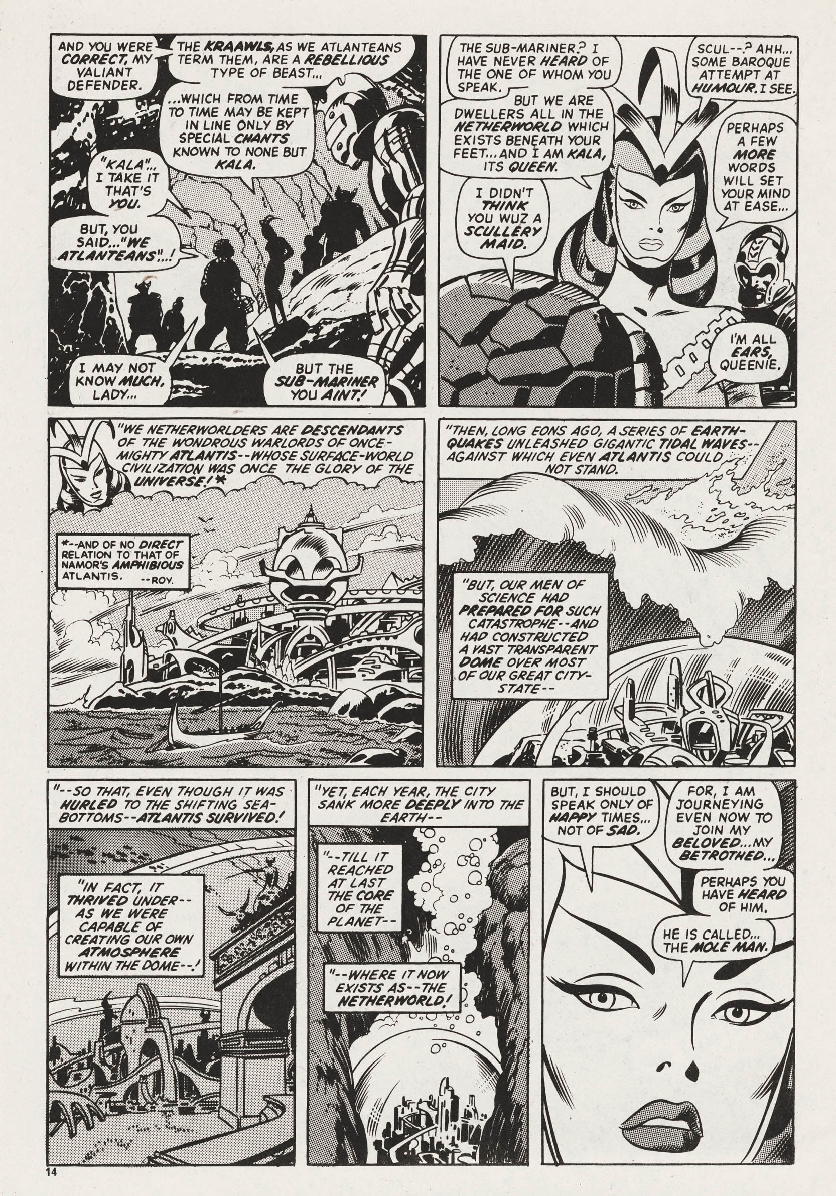 Read online Captain Britain (1976) comic -  Issue #38 - 14