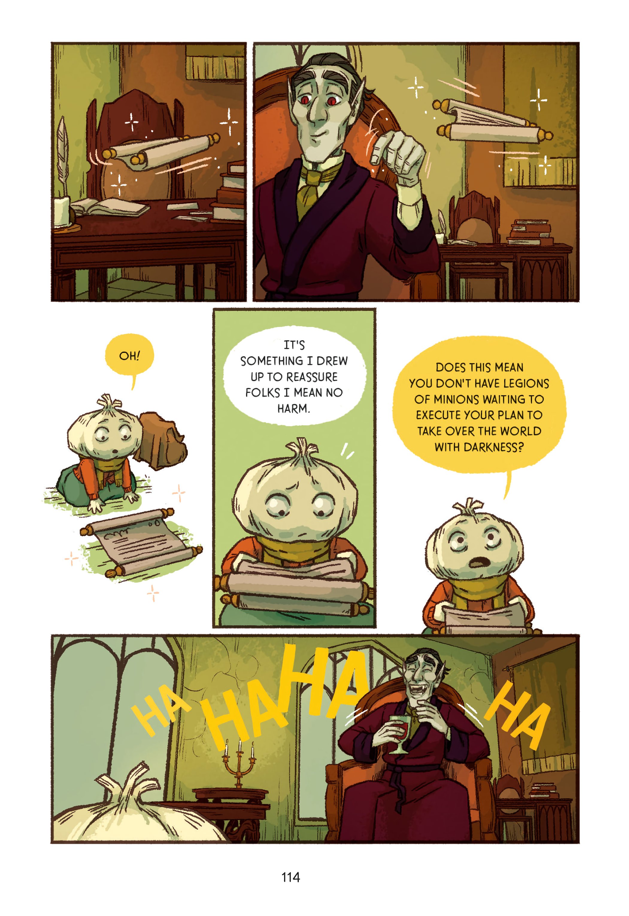 Read online Garlic and the Vampire comic -  Issue # TPB (Part 2) - 20