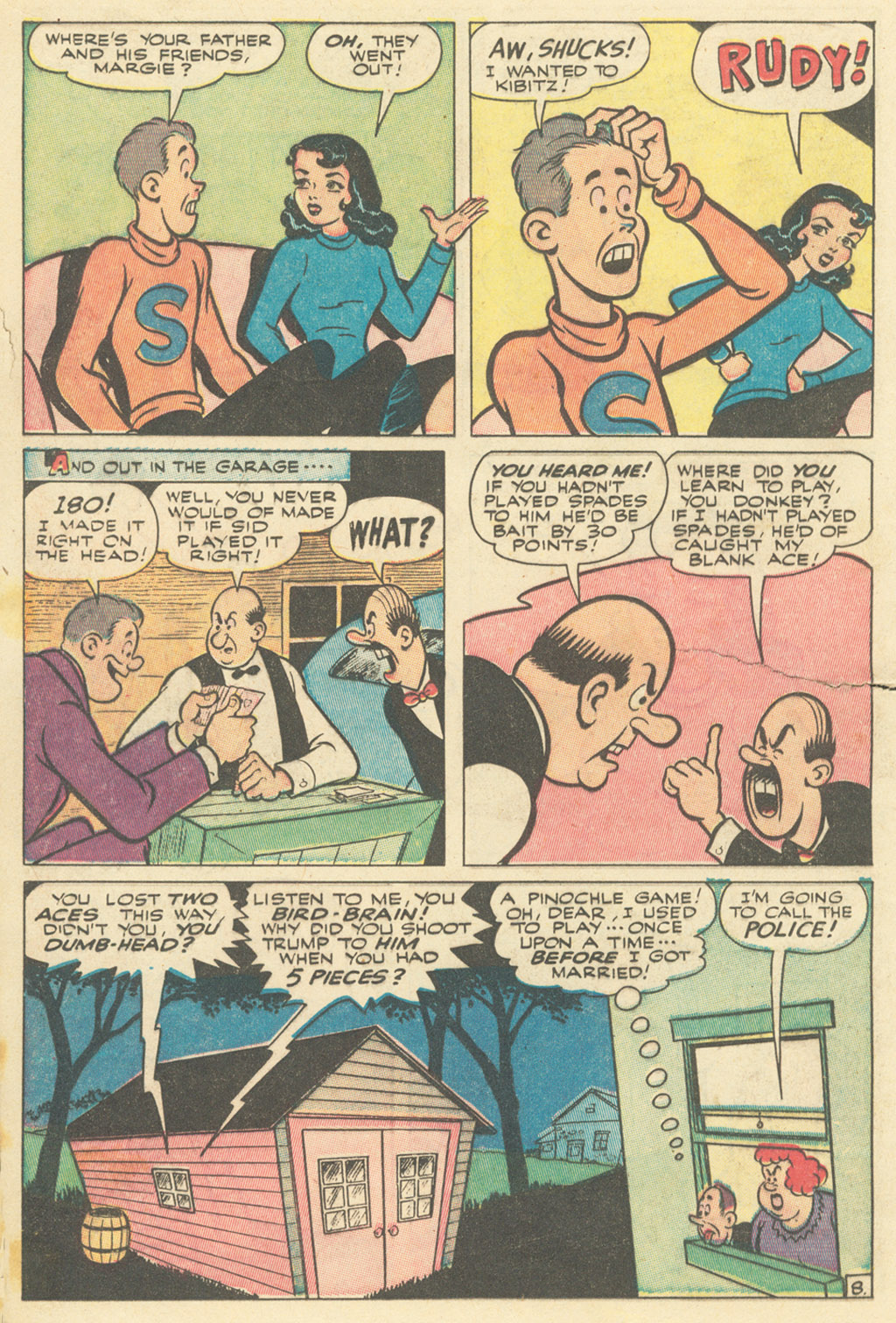 Read online Margie Comics comic -  Issue #37 - 16