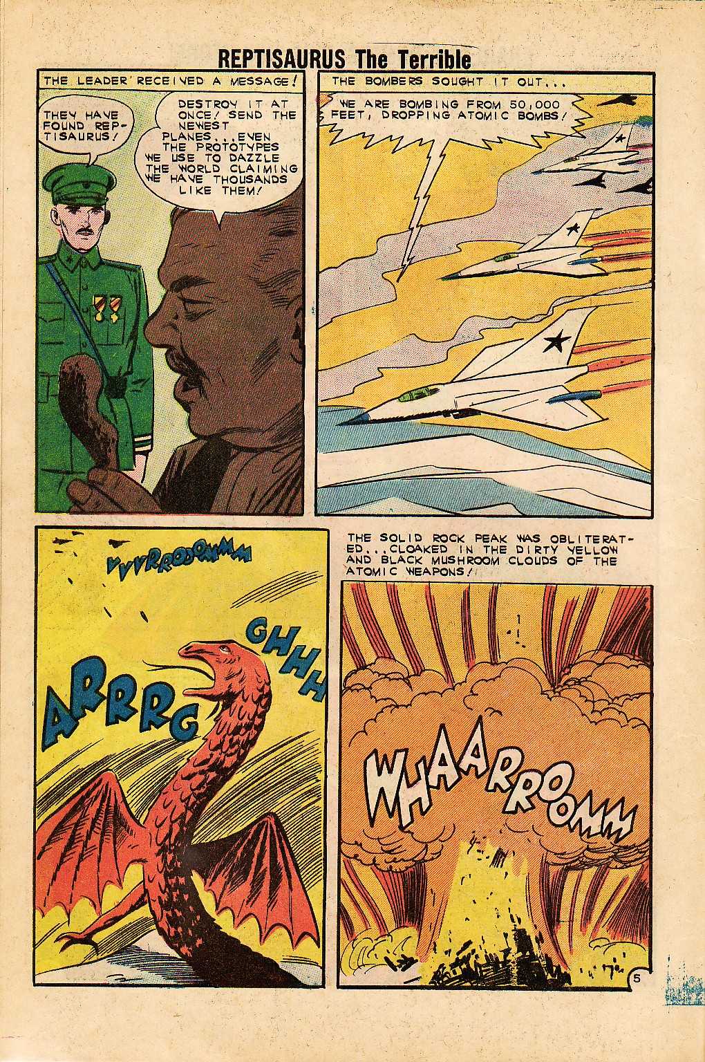 Read online Reptisaurus comic -  Issue #6 - 8