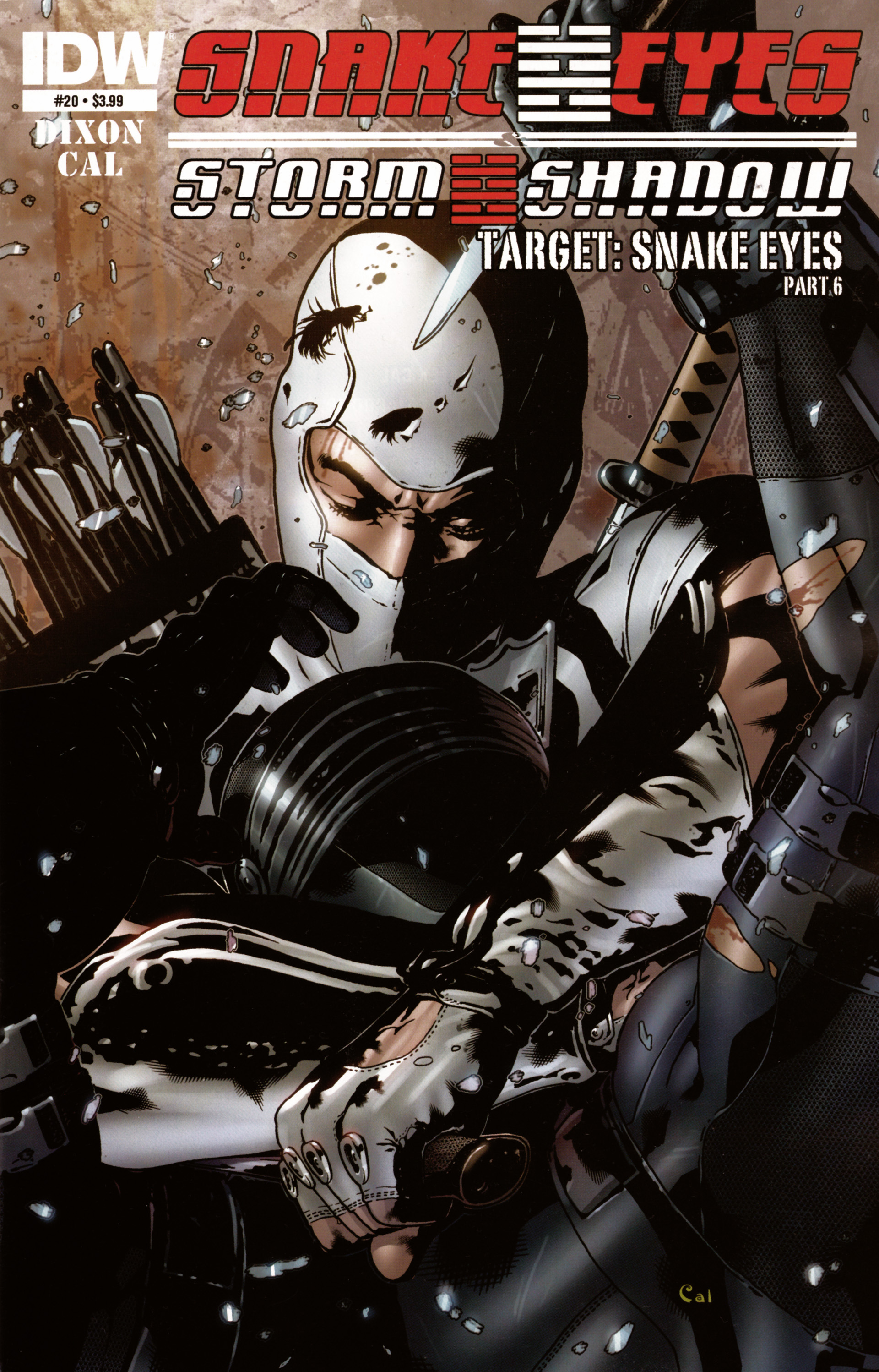 Read online Snake Eyes and Storm Shadow comic -  Issue #20 - 1