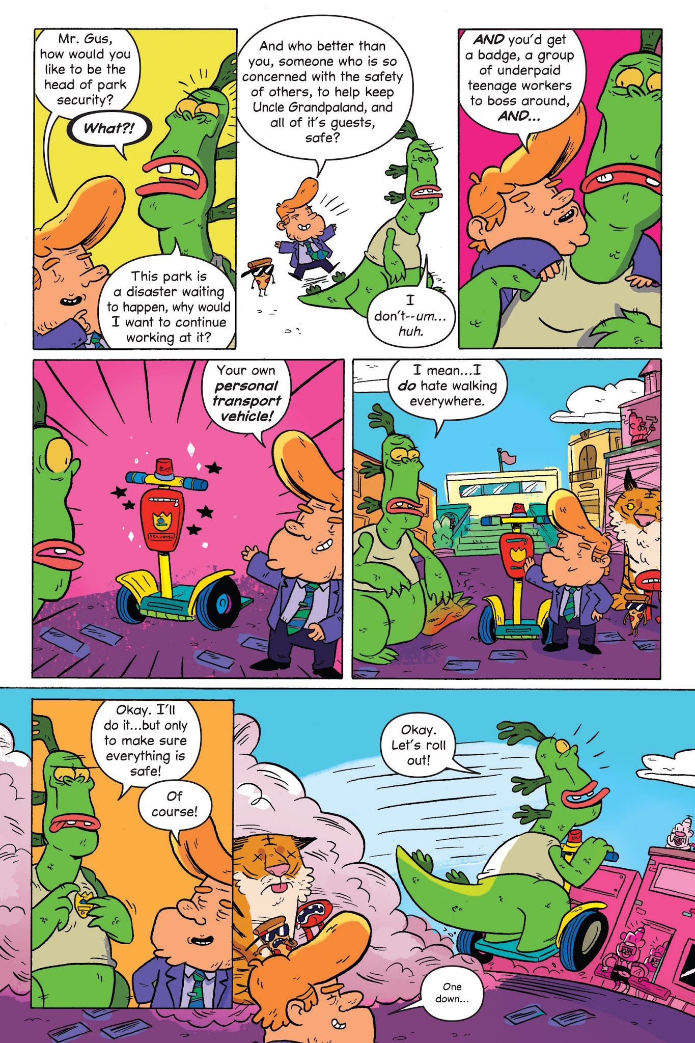 Read online Uncle Grandpa in Uncle Grandpaland comic -  Issue # TPB - 43