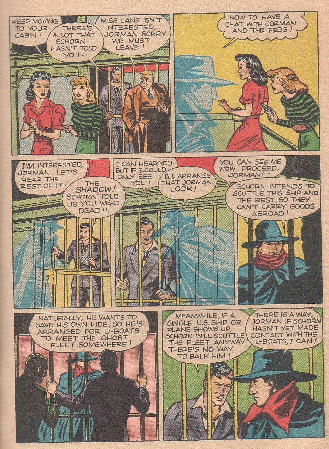 Read online Shadow Comics comic -  Issue #15 - 21