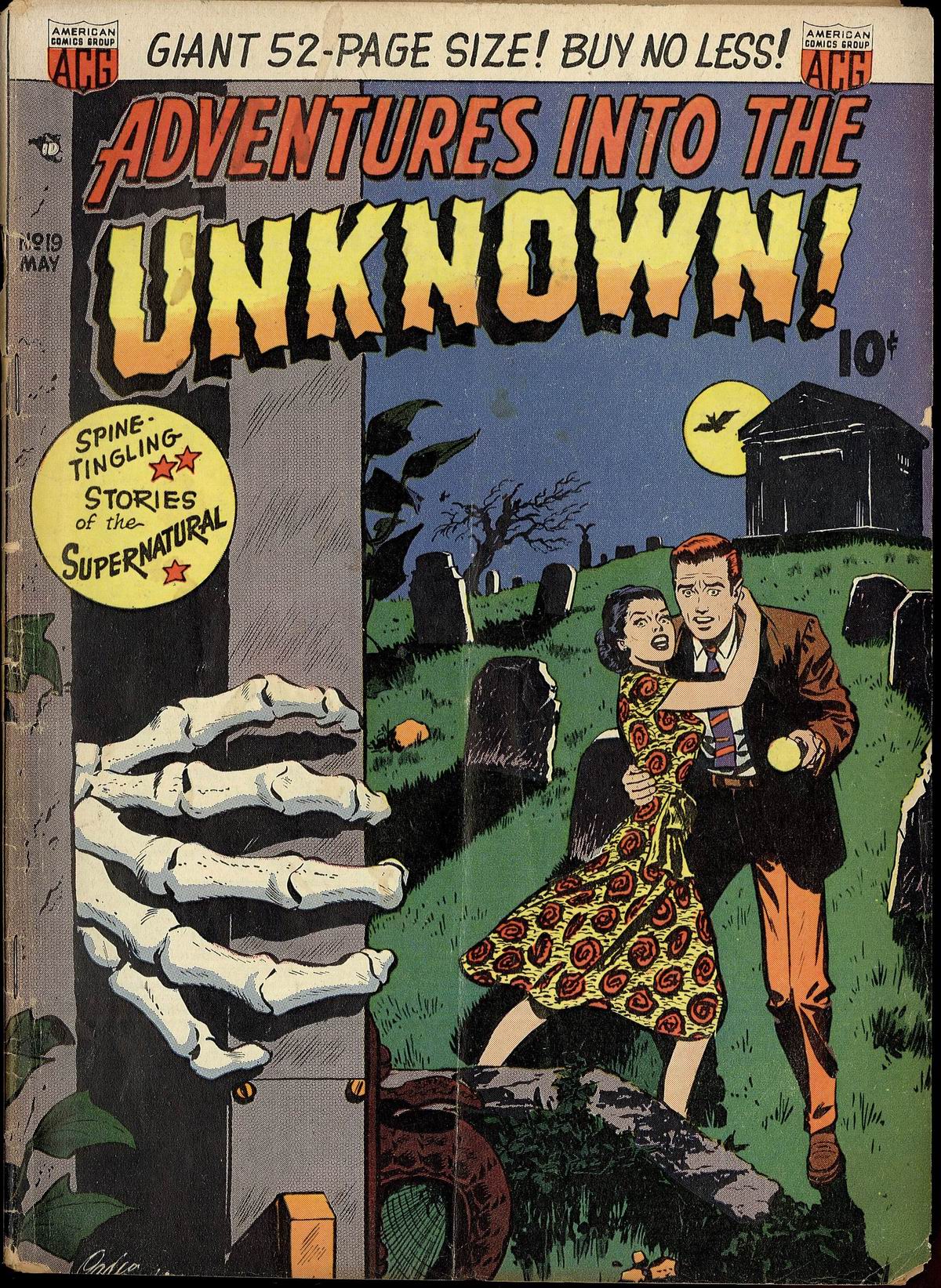 Read online Adventures Into The Unknown comic -  Issue #19 - 1