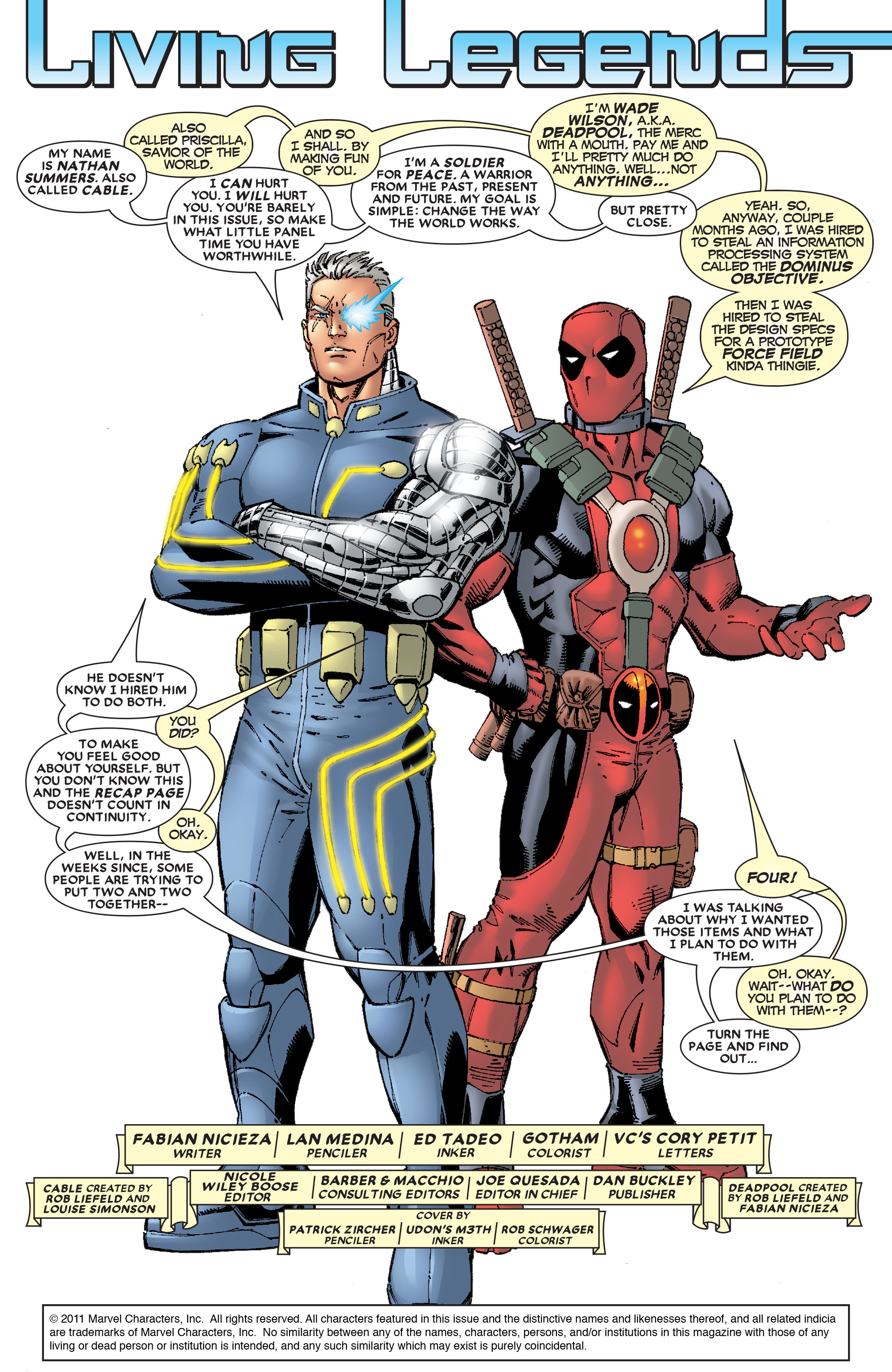 Read online Cable and Deadpool comic -  Issue #25 - 2