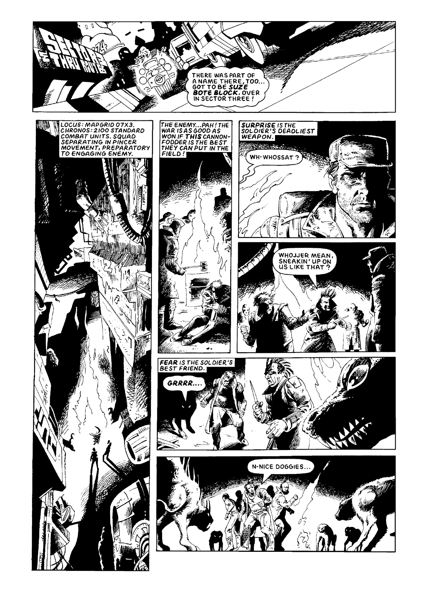 Read online Judge Anderson: The Psi Files comic -  Issue # TPB 2 - 297