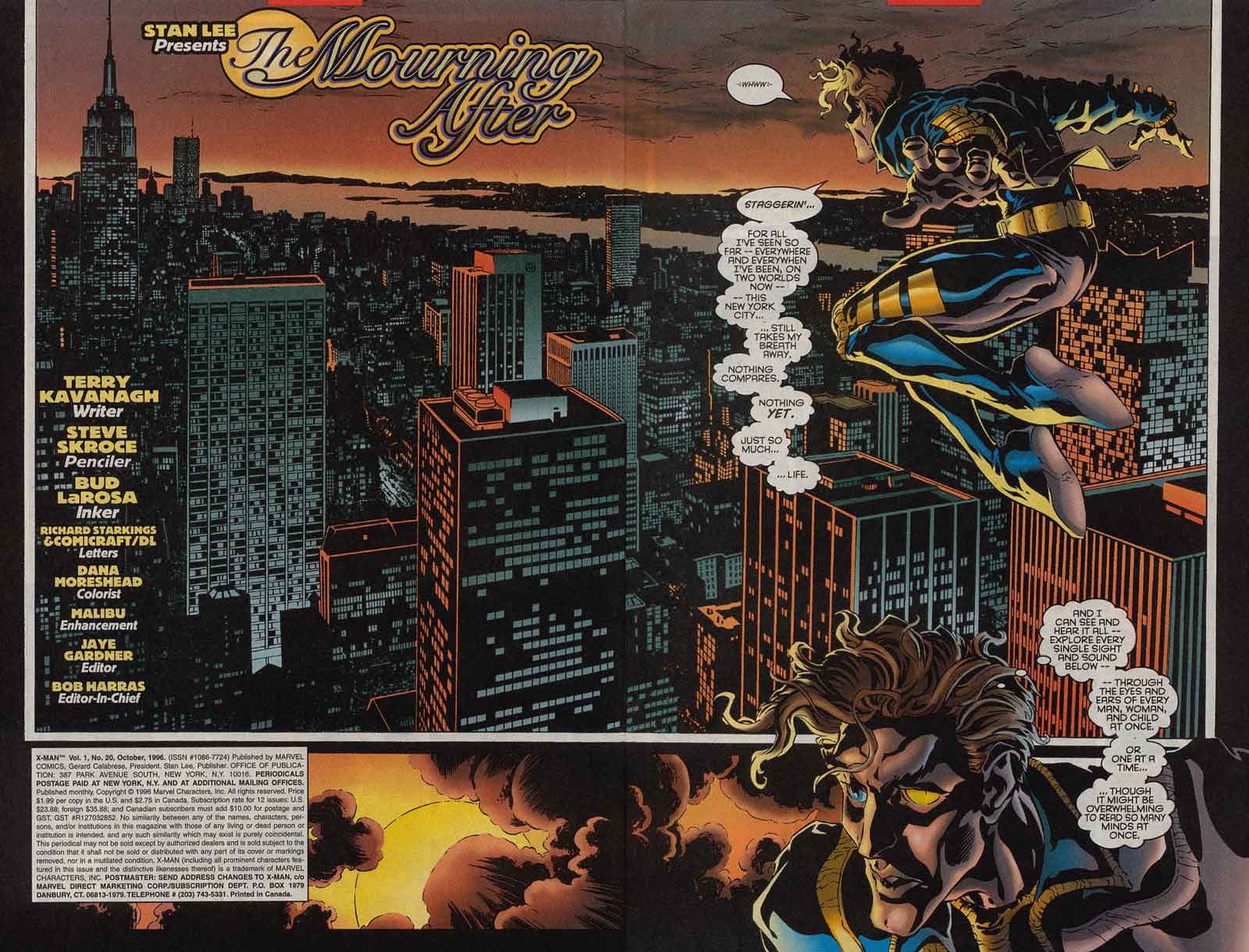 Read online X-Man comic -  Issue #20 - 5
