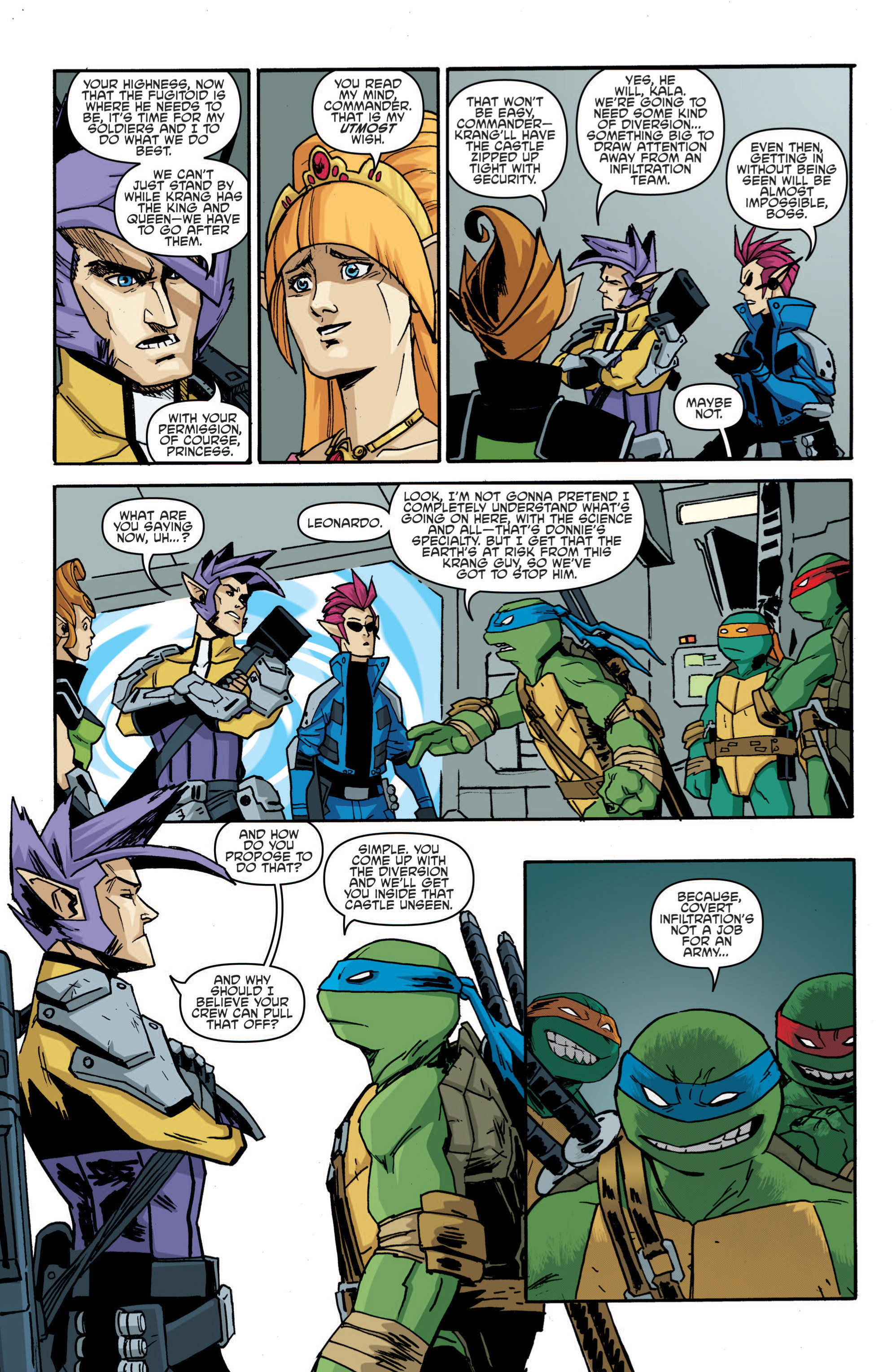 Read online Teenage Mutant Ninja Turtles (2011) comic -  Issue #19 - 9