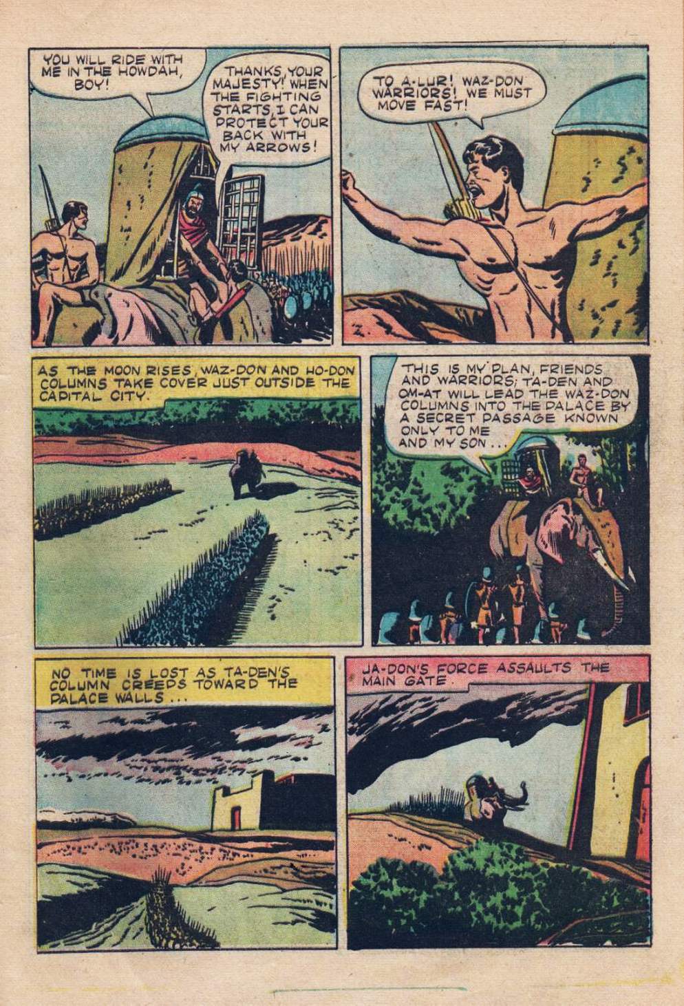 Read online Tarzan (1948) comic -  Issue #9 - 25
