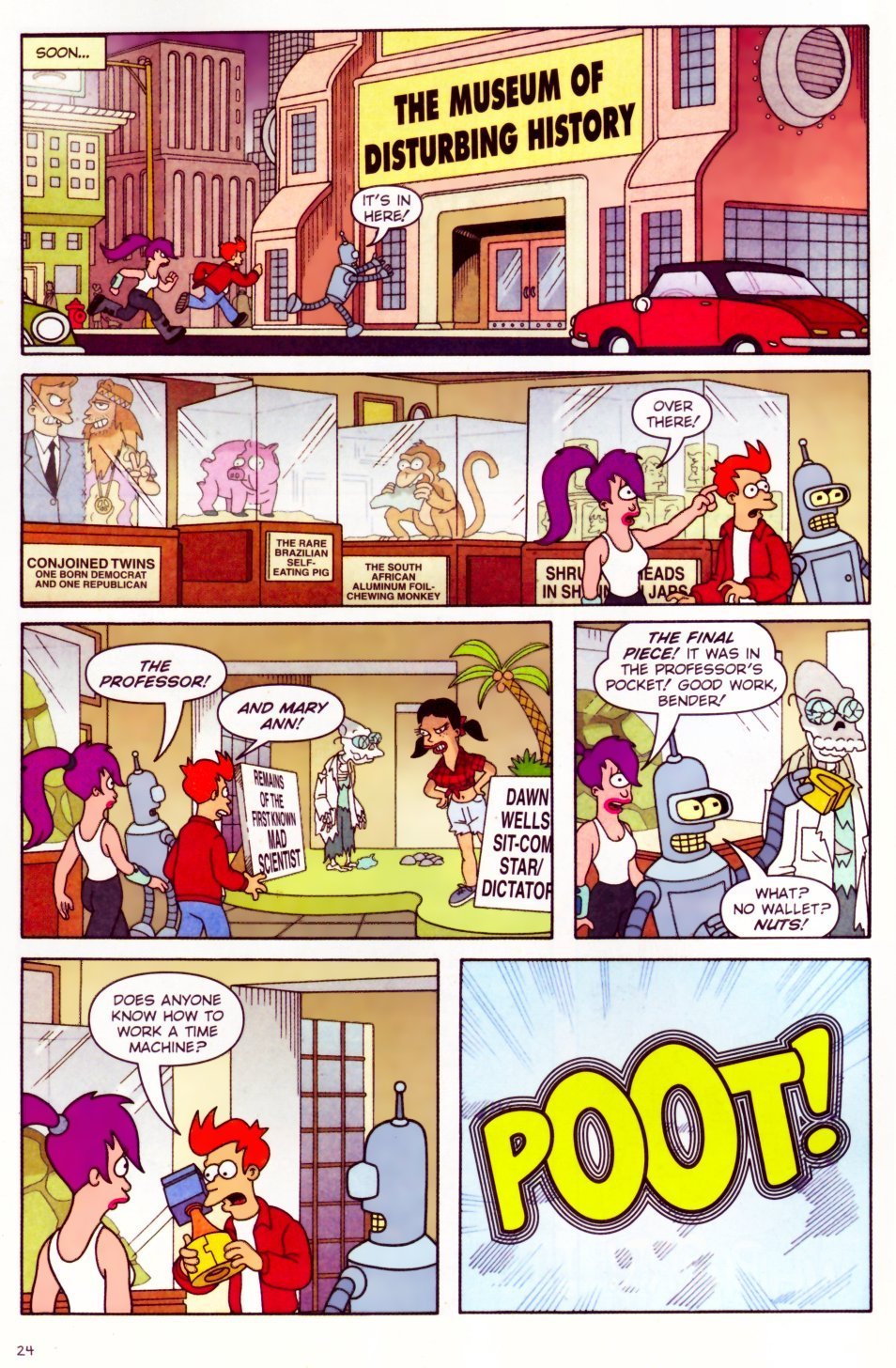 Read online Futurama Comics comic -  Issue #19a - 25