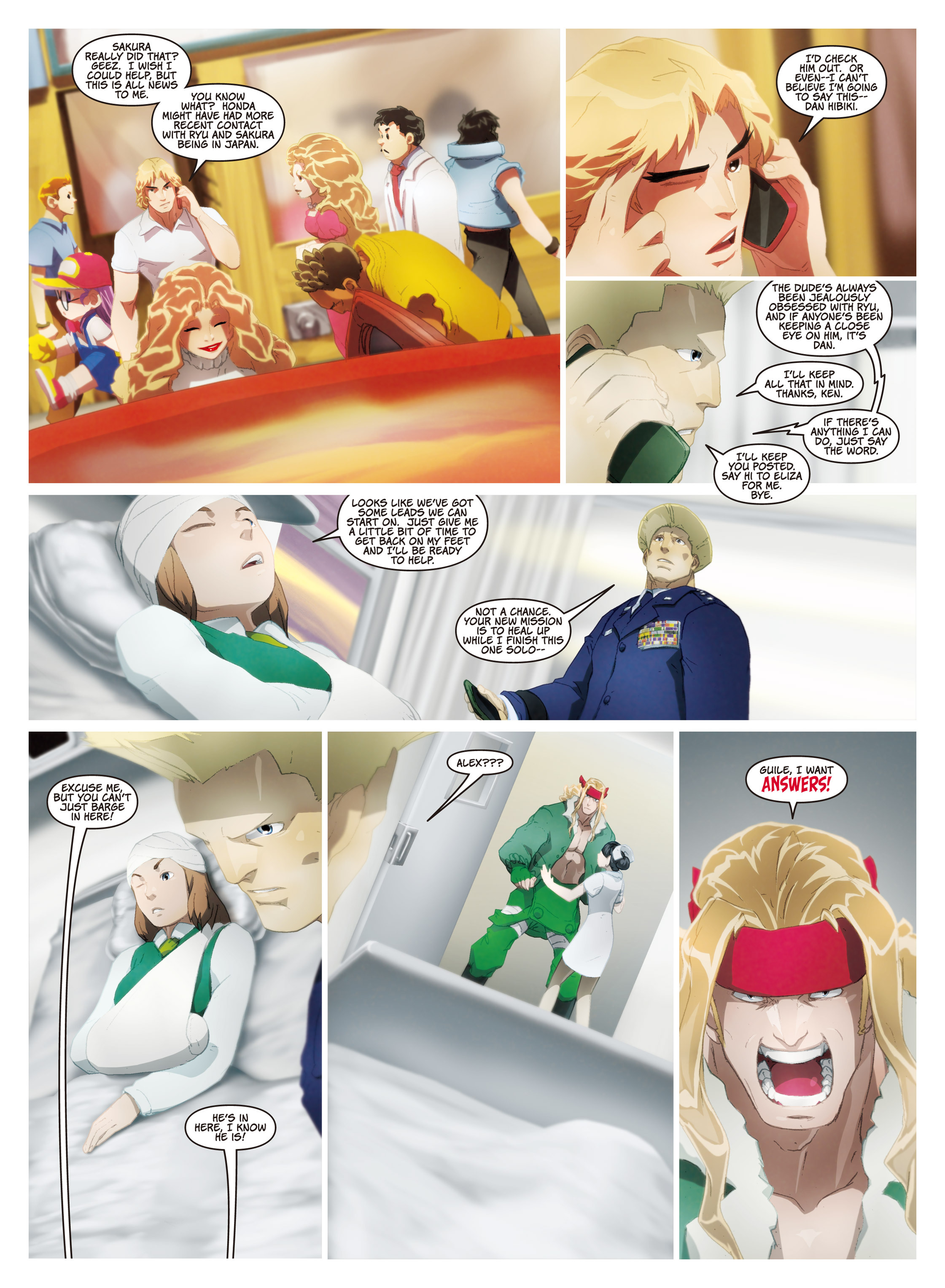 Read online Super Street Fighter comic -  Issue # Vol.1 - New Generations - 22