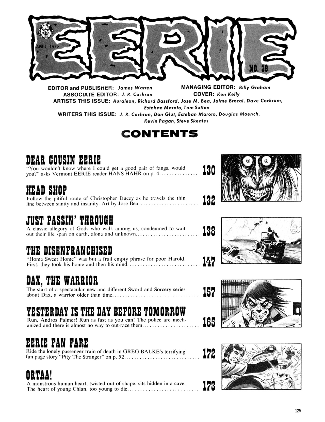 Read online Eerie Archives comic -  Issue # TPB 8 - 130