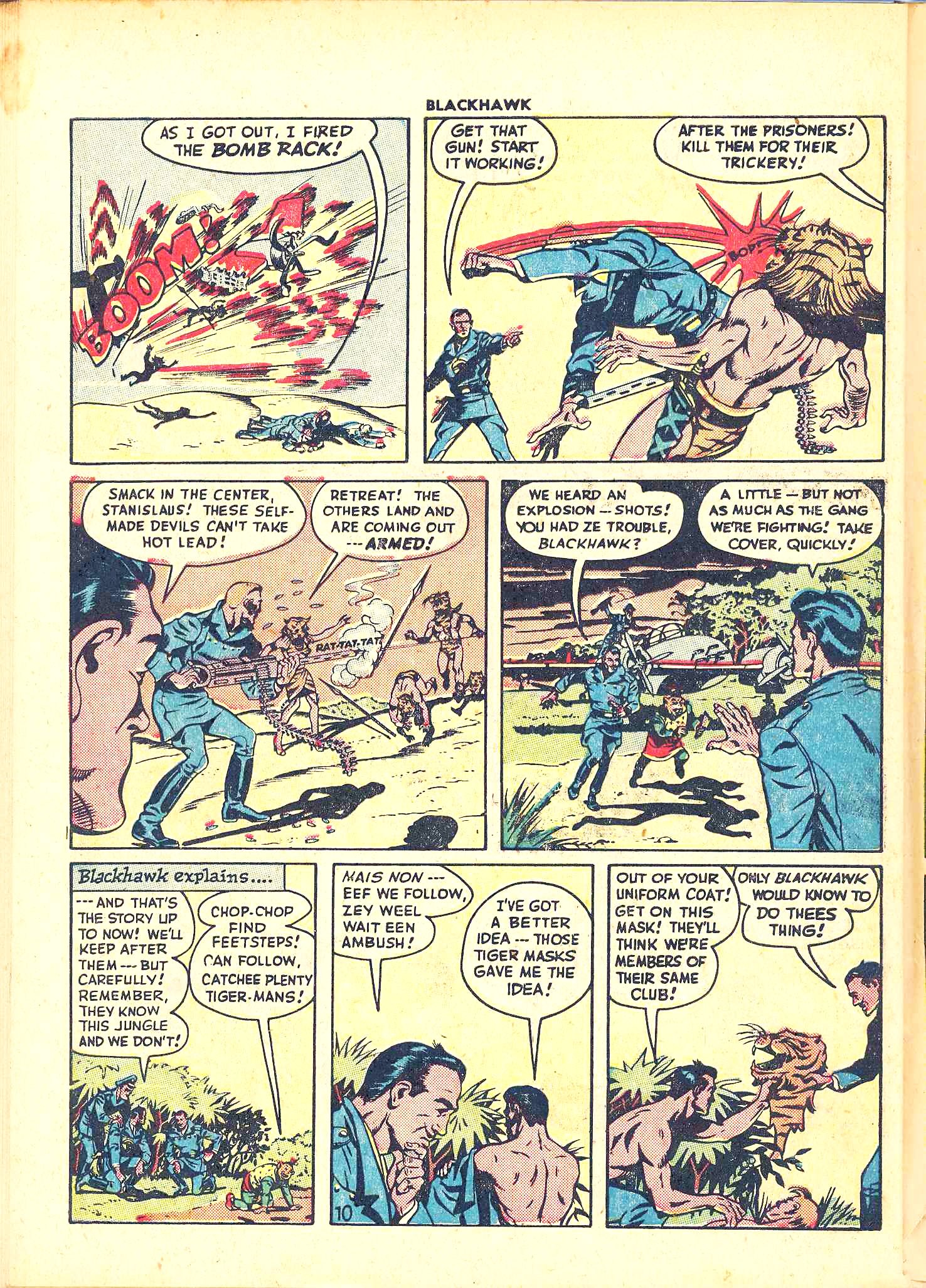 Read online Blackhawk (1957) comic -  Issue #11 - 46