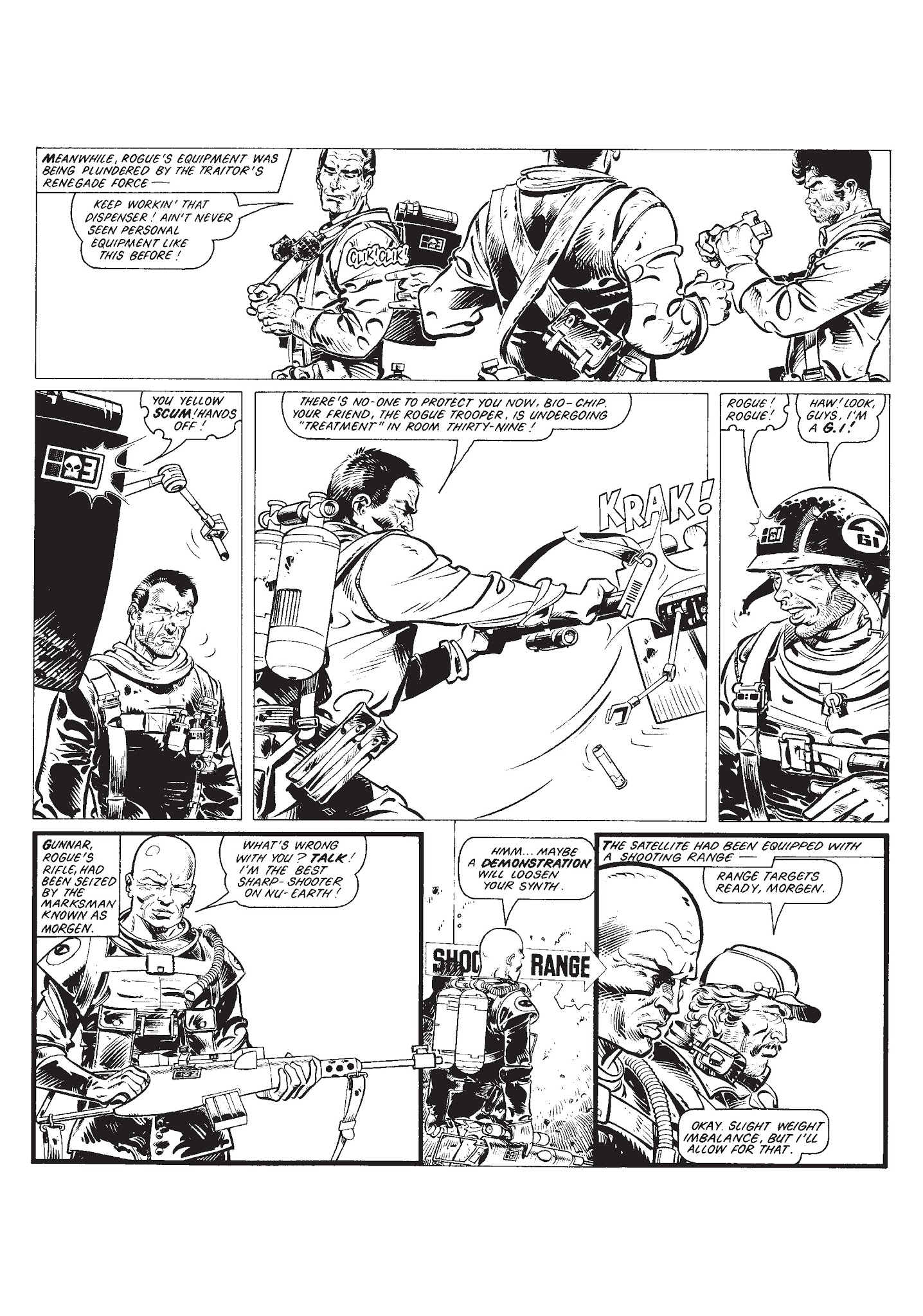 Read online Rogue Trooper: Tales of Nu-Earth comic -  Issue # TPB 1 - 245