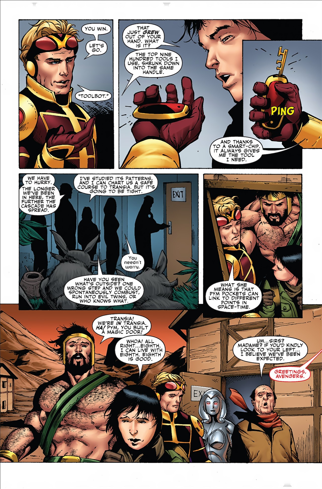 Read online The Mighty Avengers comic -  Issue #21 - 32