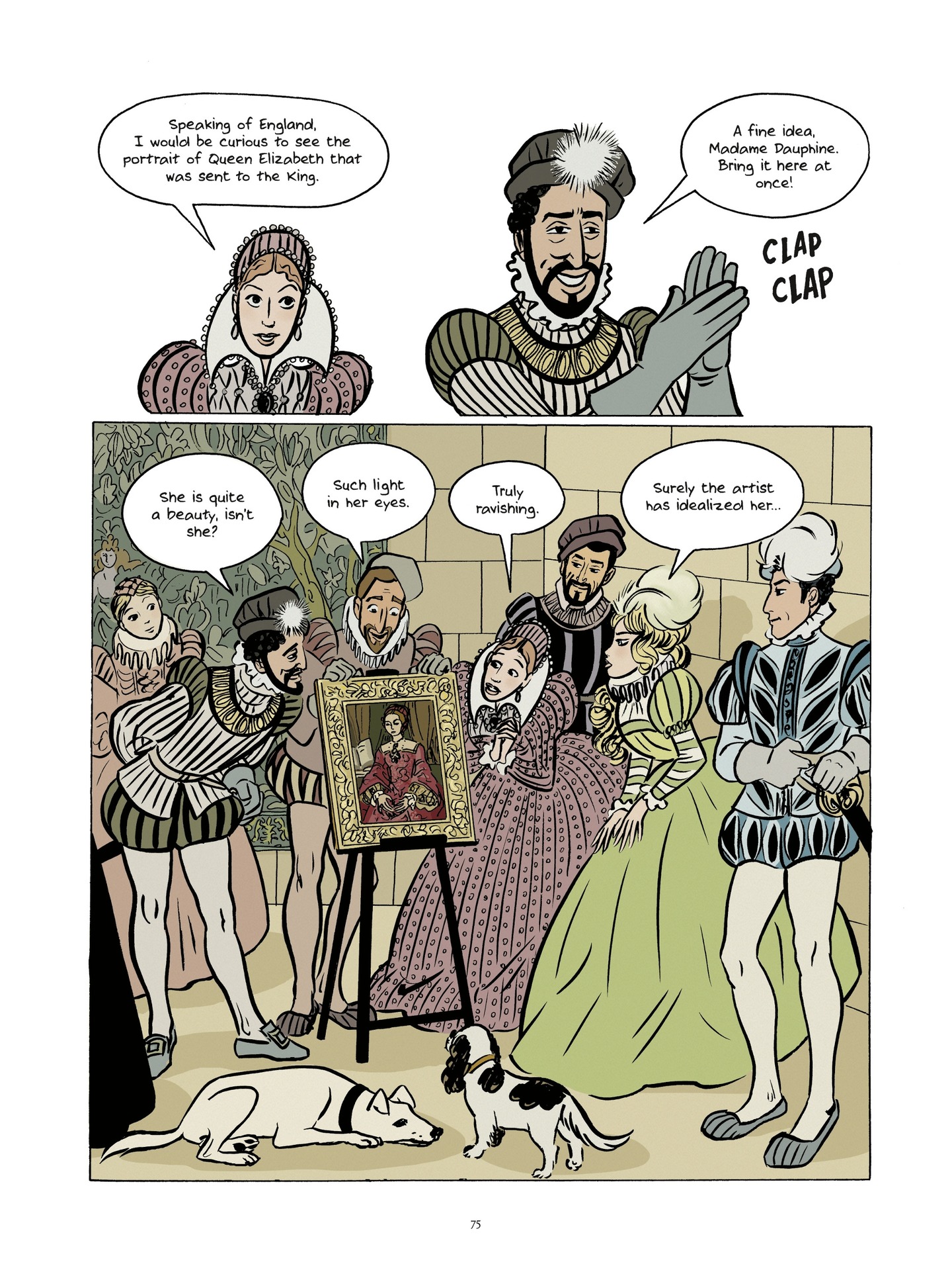 Read online The Princess of Clèves comic -  Issue # TPB (Part 1) - 69