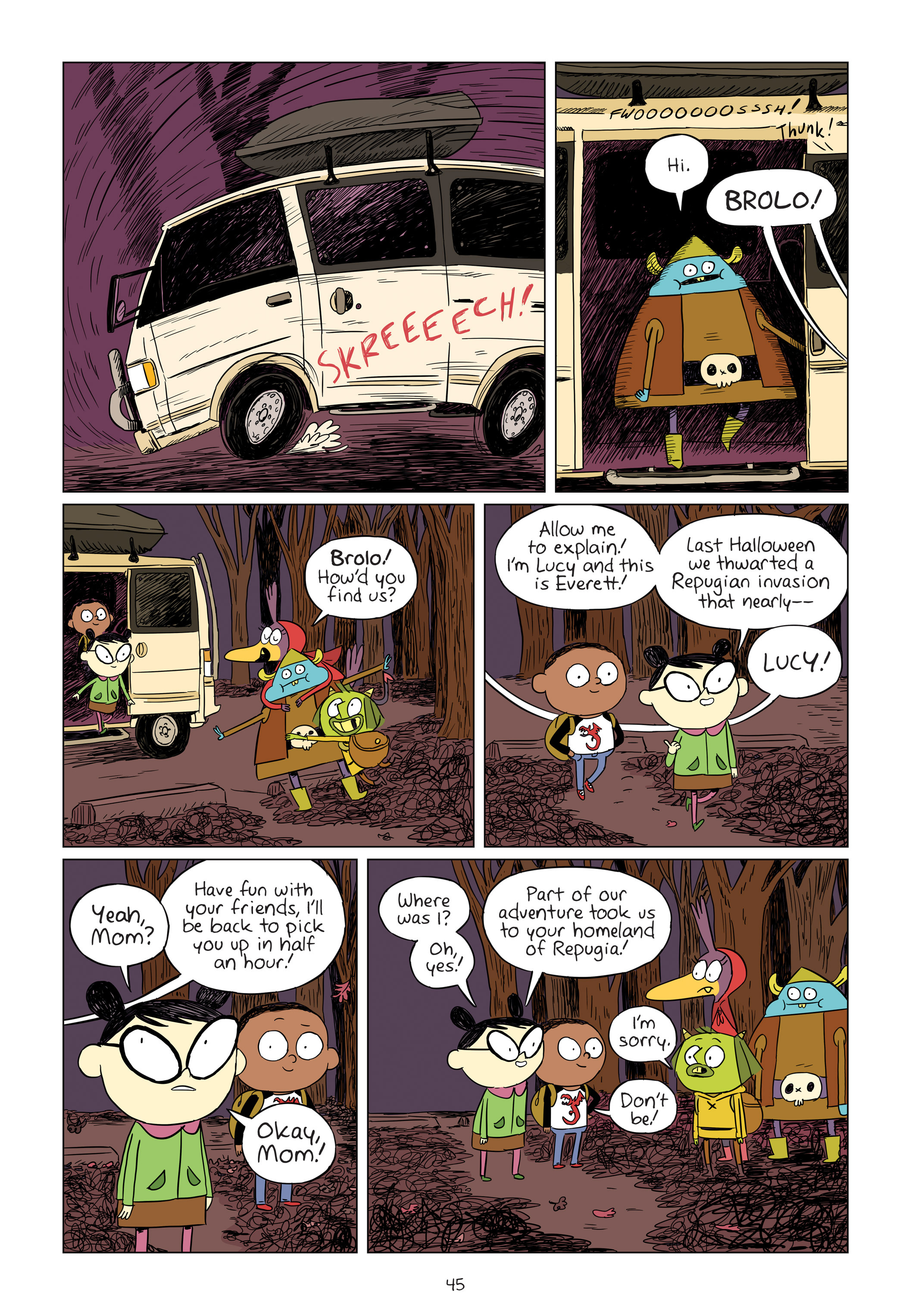Read online Costume Quest: Invasion of the Candy Snatchers comic -  Issue # Full - 45