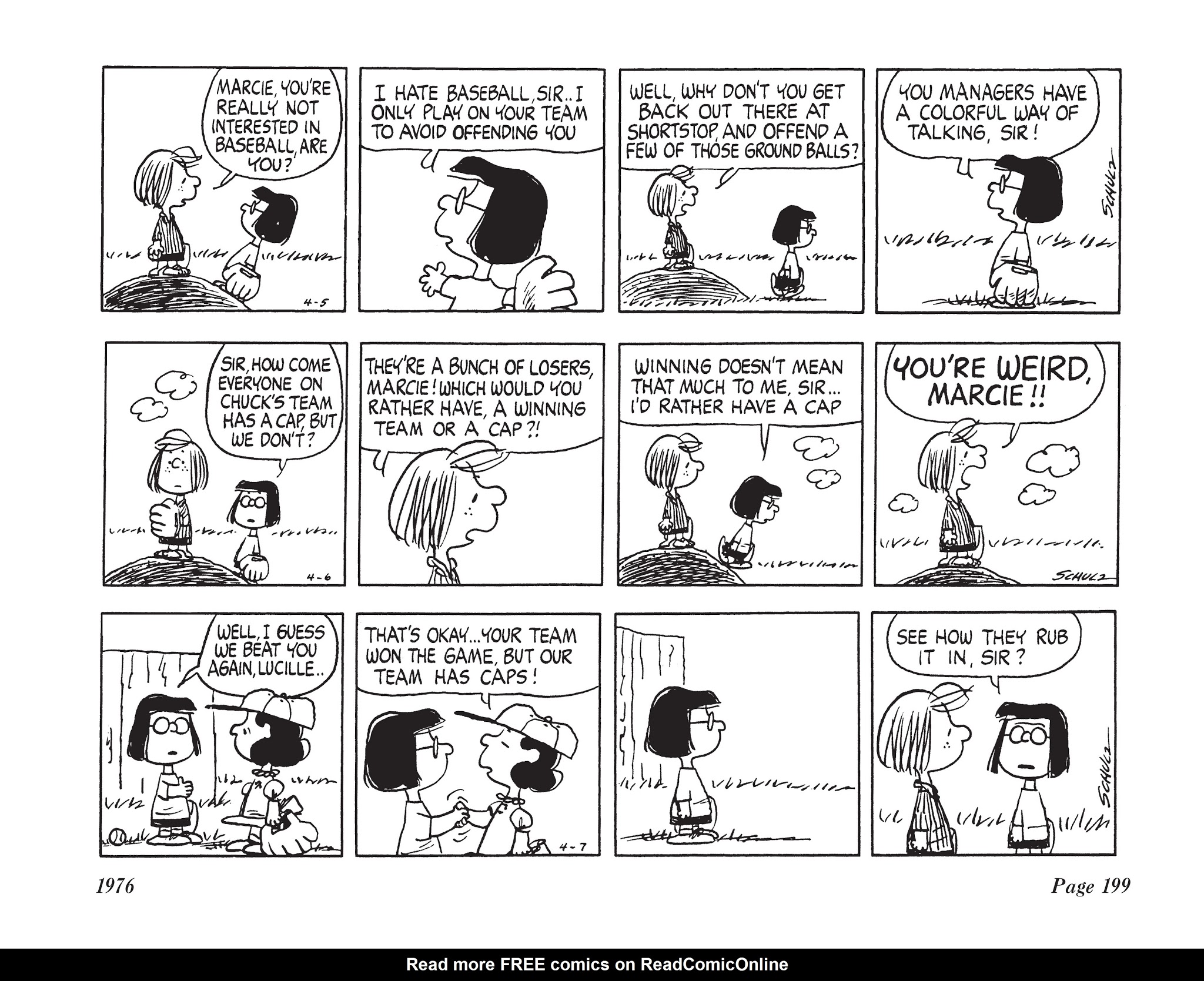 Read online The Complete Peanuts comic -  Issue # TPB 13 - 215