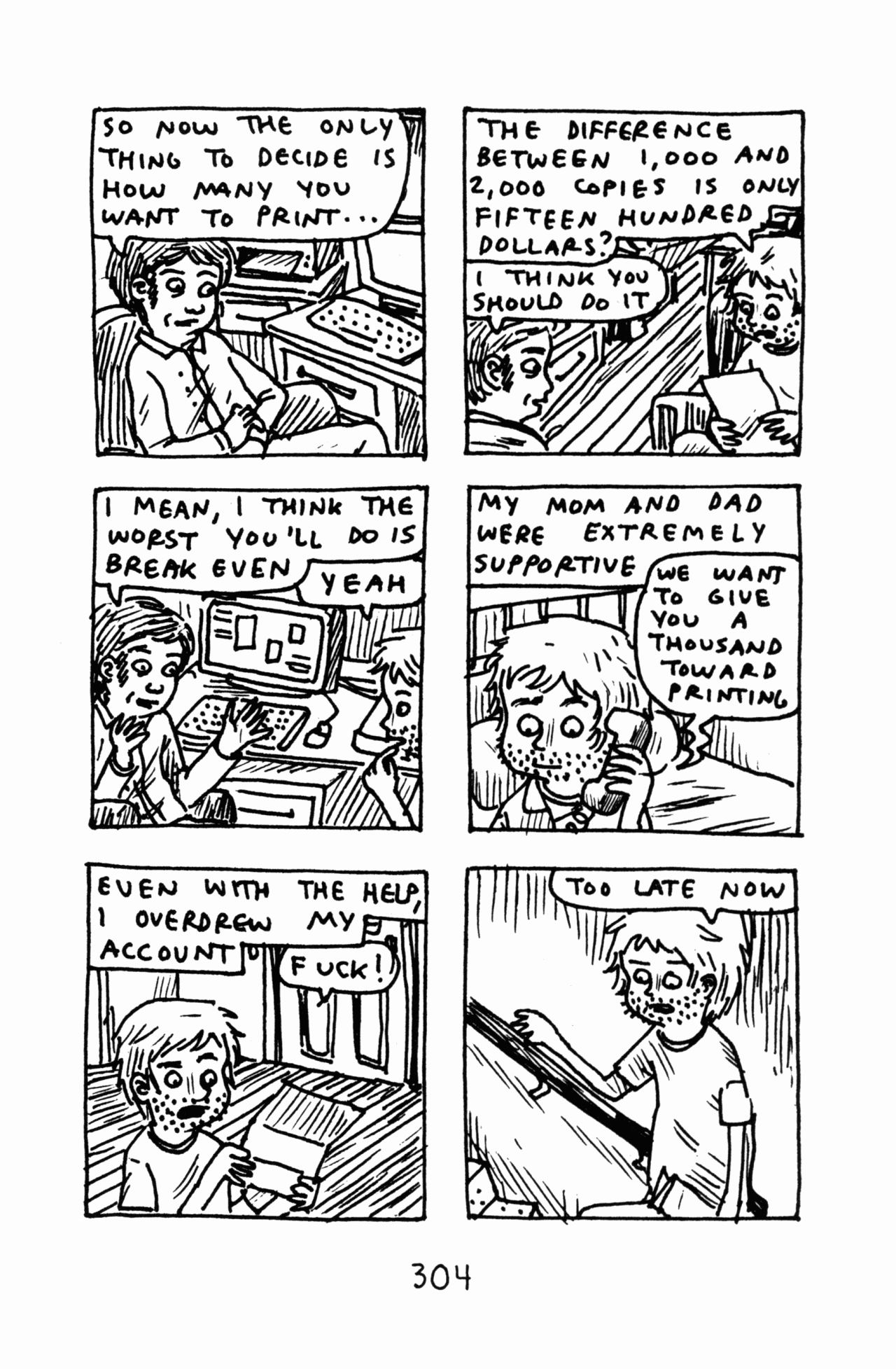 Read online Funny Misshapen Body: A Memoir comic -  Issue # TPB (Part 3) - 105