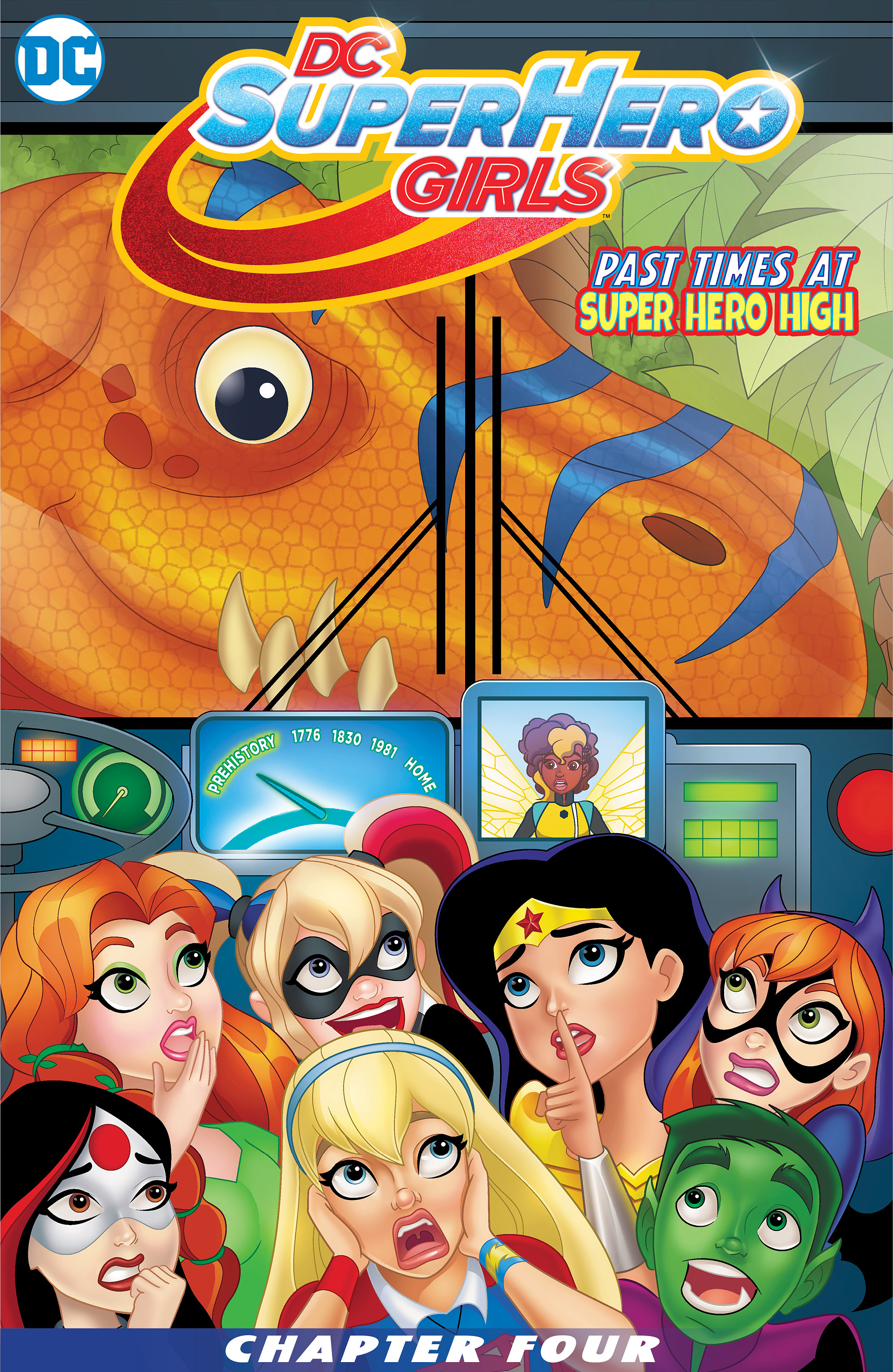 Read online DC Super Hero Girls: Past Times at Super Hero High comic -  Issue #4 - 2