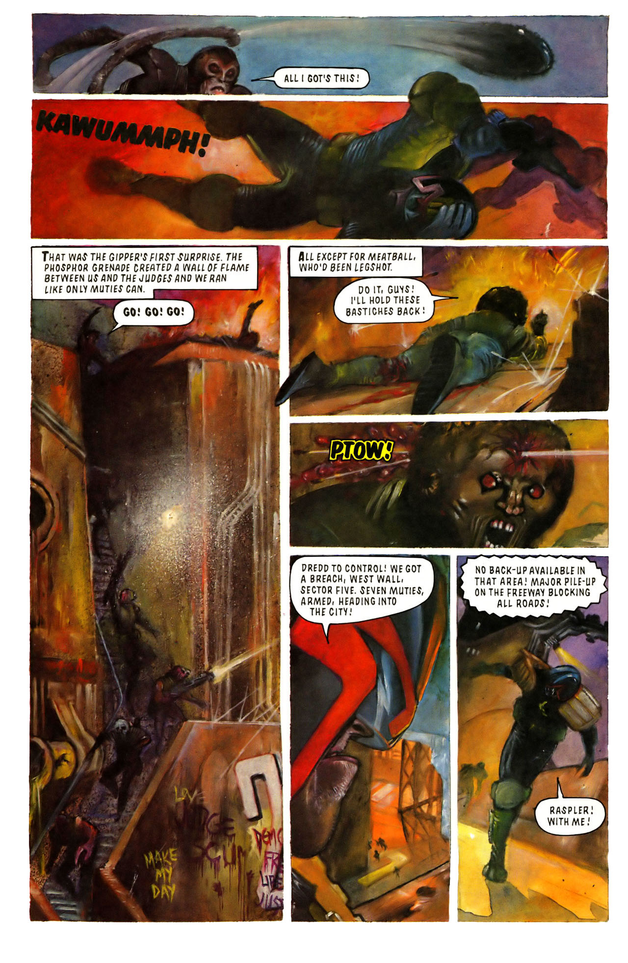 Read online Judge Dredd: The Megazine comic -  Issue #10 - 5