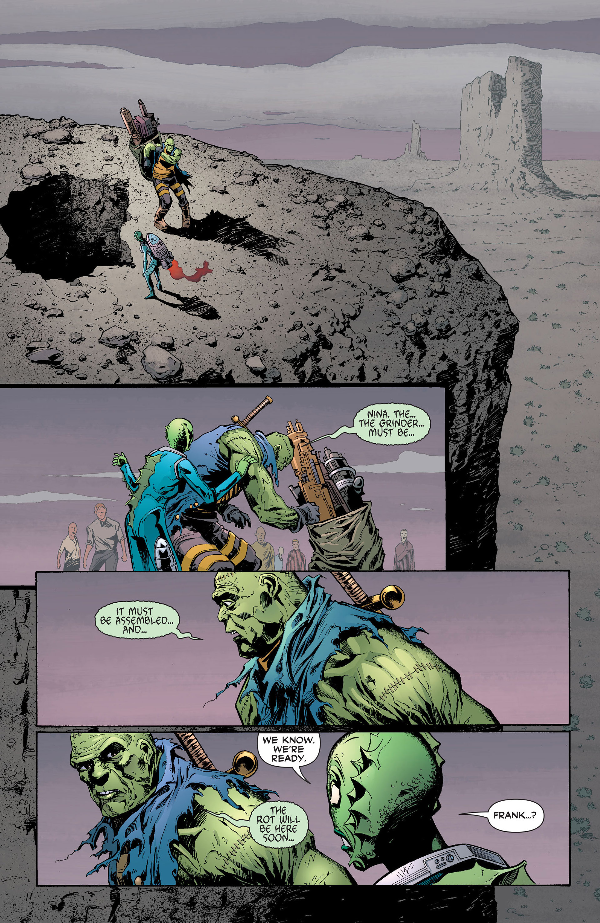 Read online Frankenstein, Agent of S.H.A.D.E. comic -  Issue #15 - 11