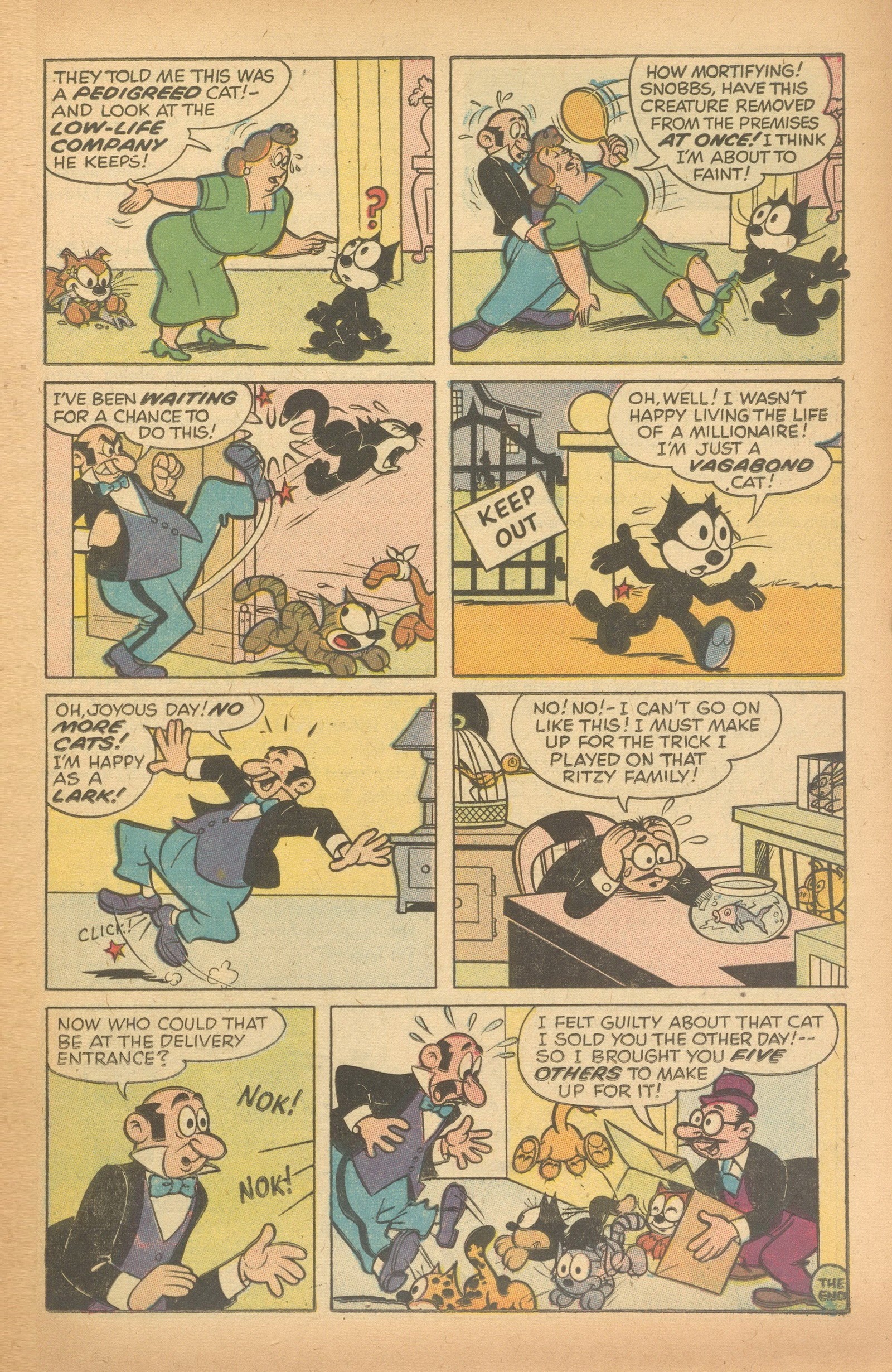 Read online Felix the Cat (1955) comic -  Issue #73 - 24