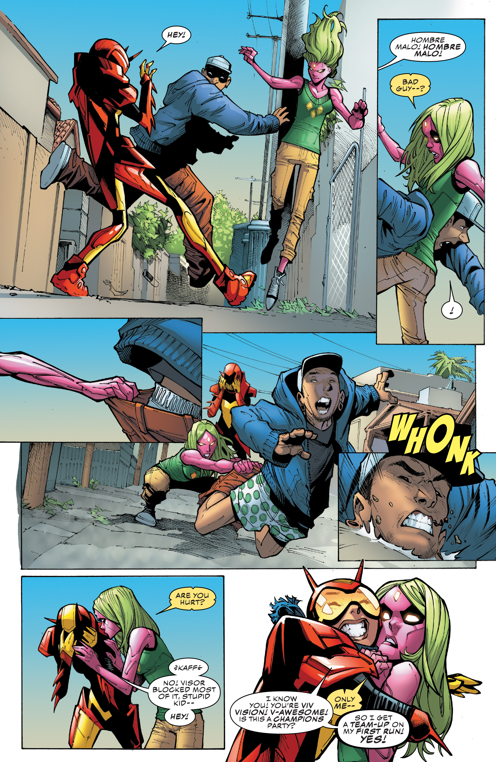 Read online Champions (2016) comic -  Issue #9 - 11