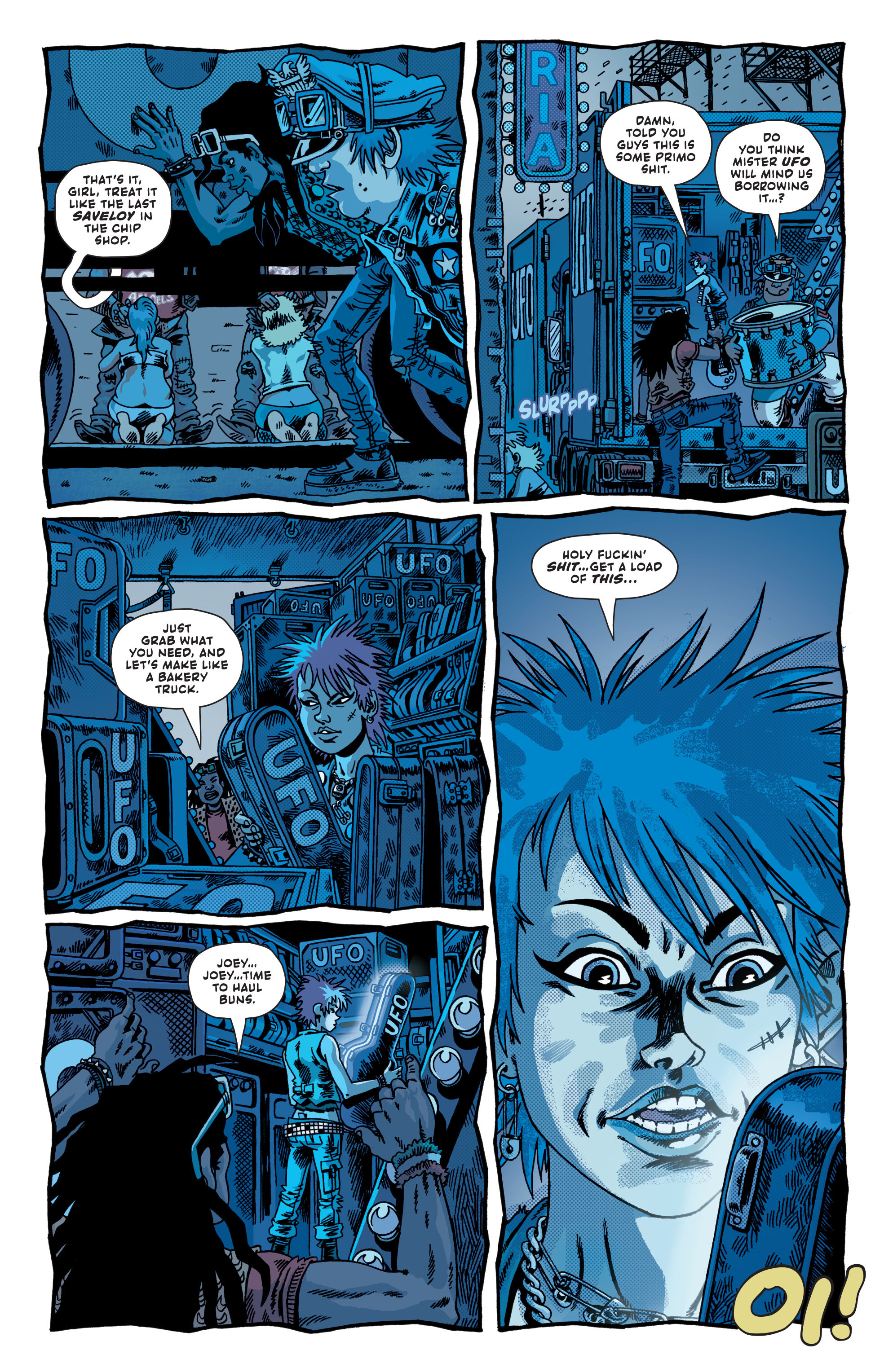 Read online Last Gang In Town comic -  Issue #1 - 3